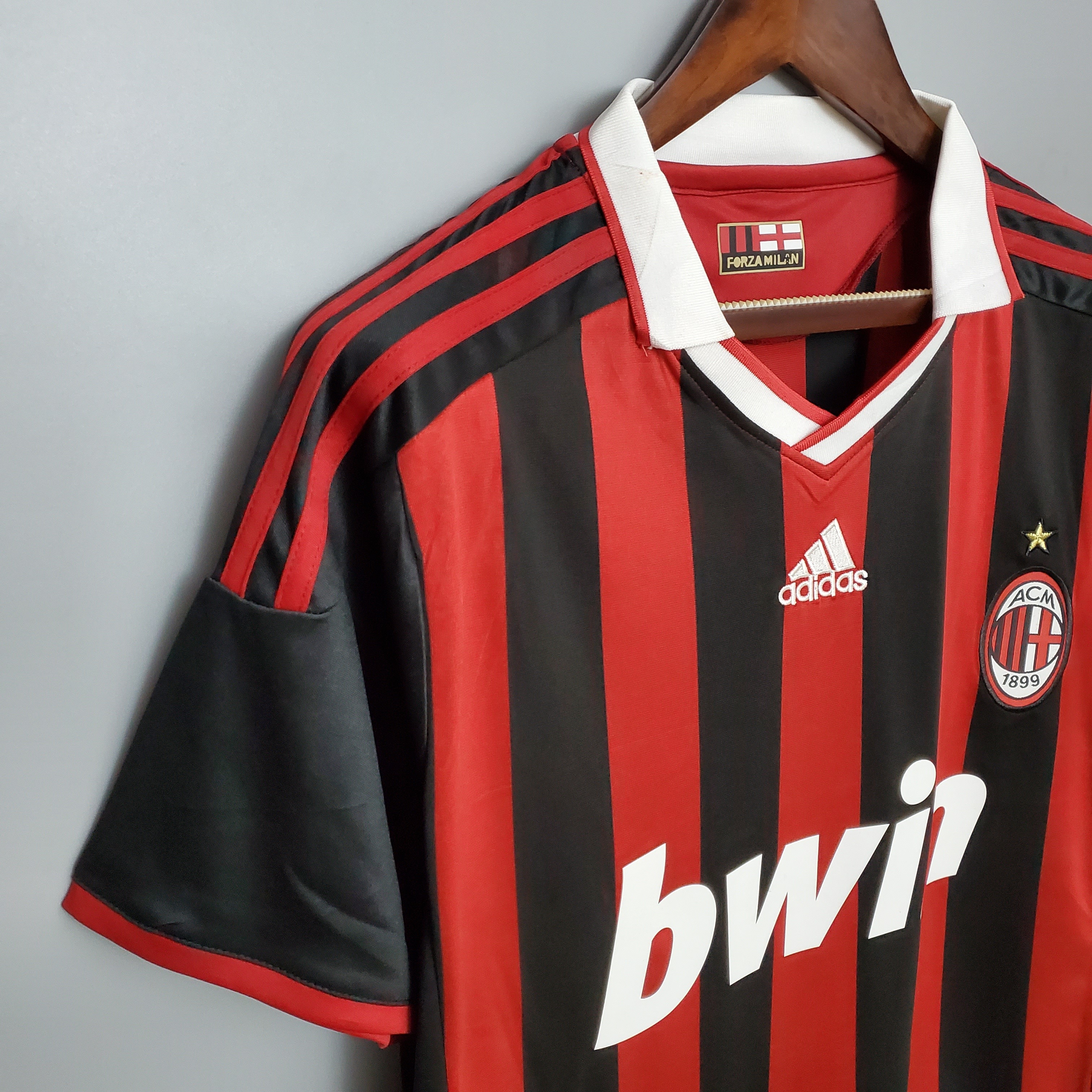 2009/2010 AC Milan Home Retro Football Shirt