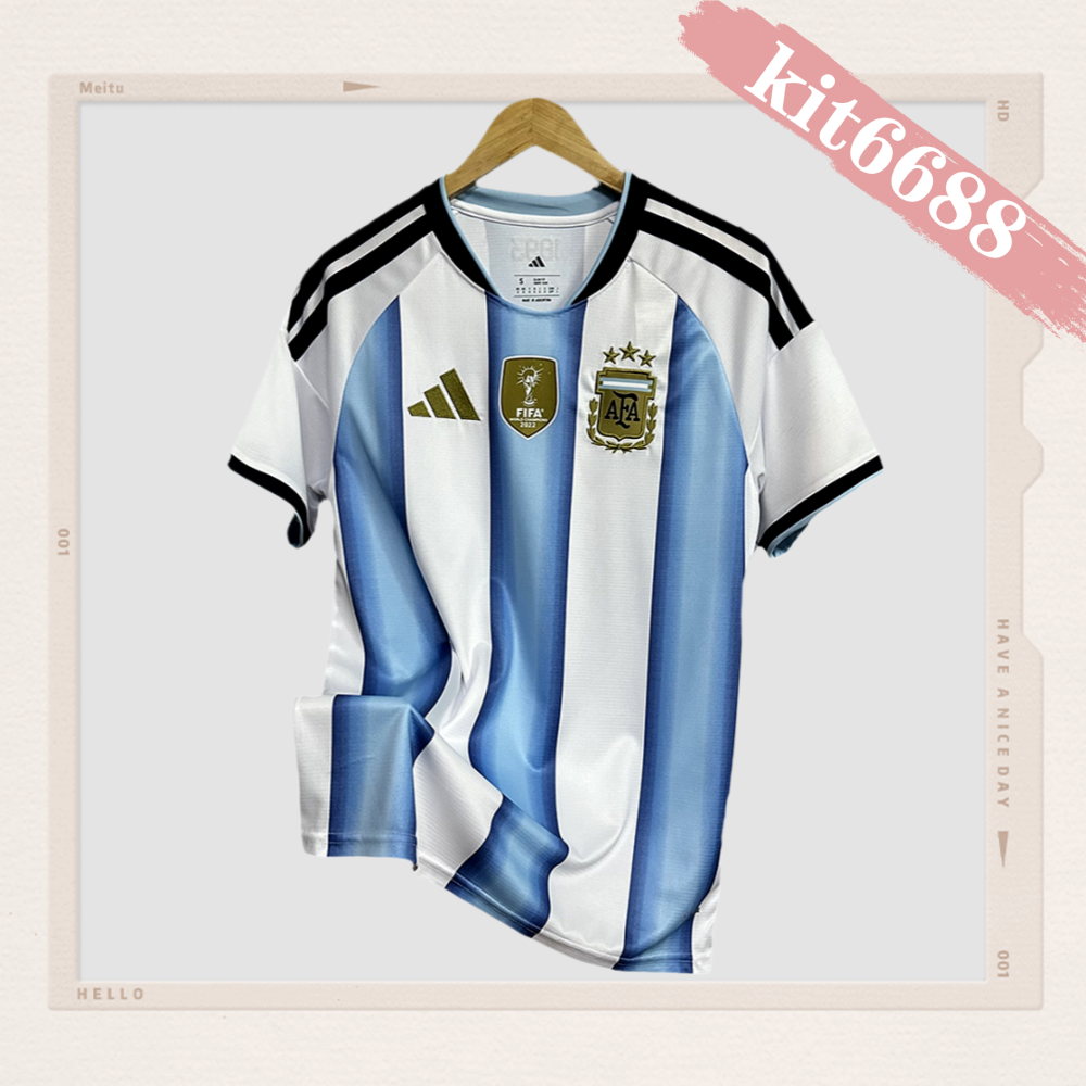 2026 Argentina Home Football Shirt (Fan Edition)
