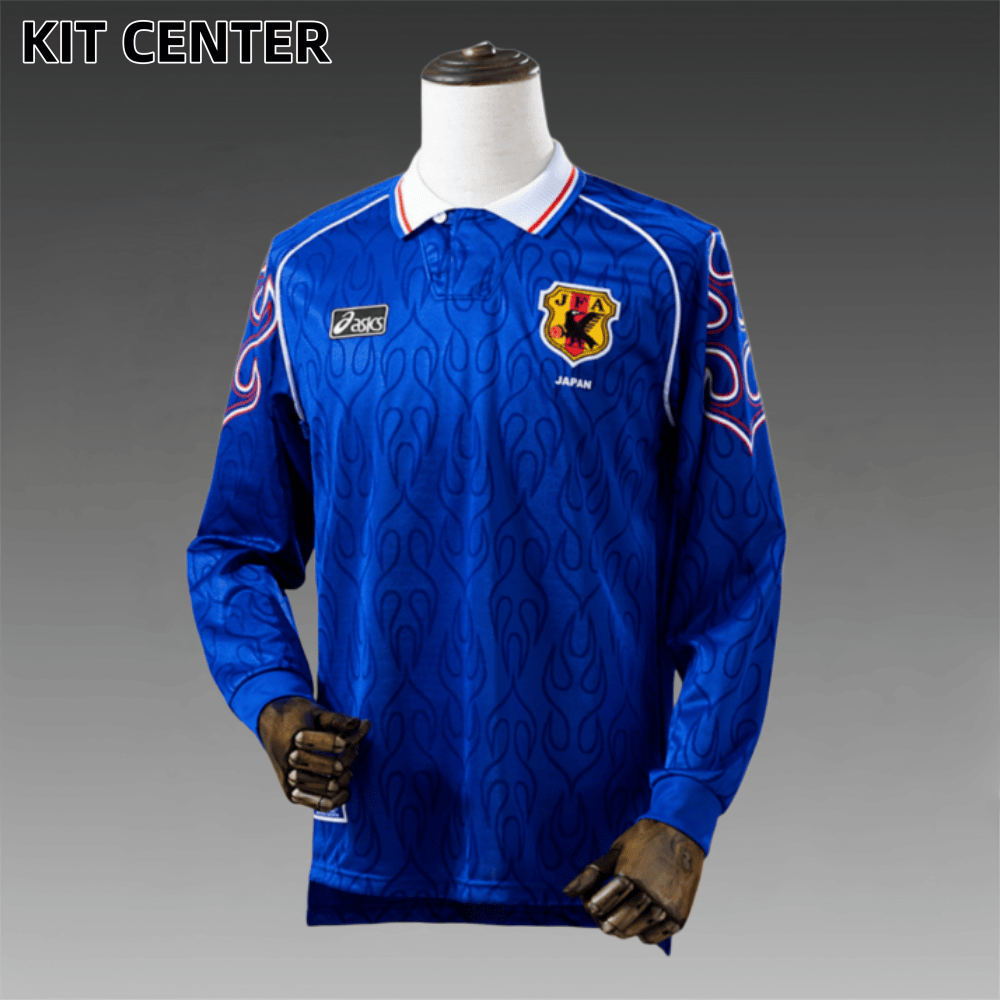1998 Japan home Retro Long Sleeve Football Shirt