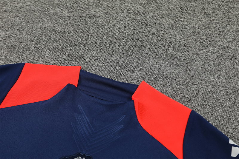 24/25 Manchester United Treasure Blue Half Zip Training Kit (Adult Kids Kit)