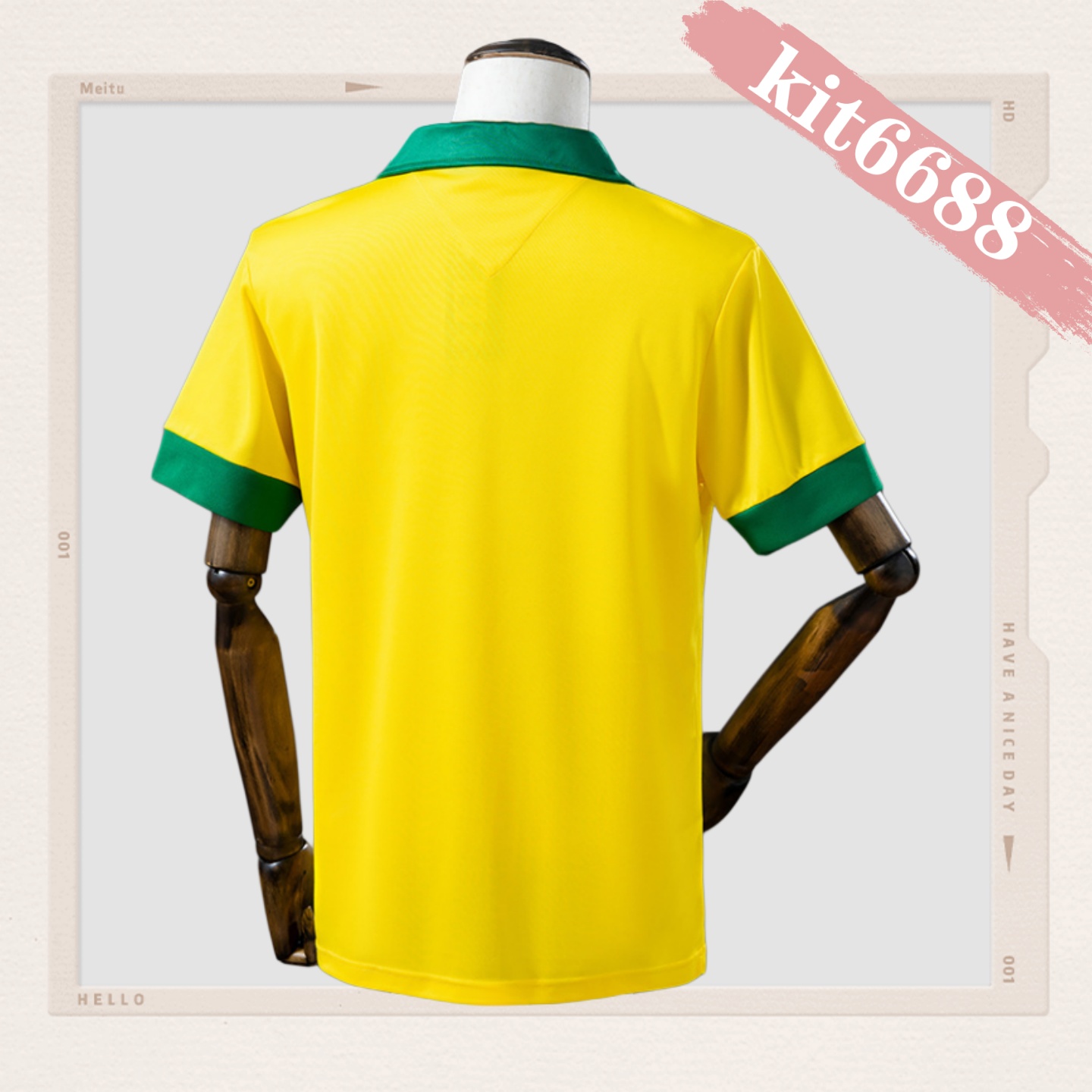 1958 Brazil Away Retro Football Shirt
