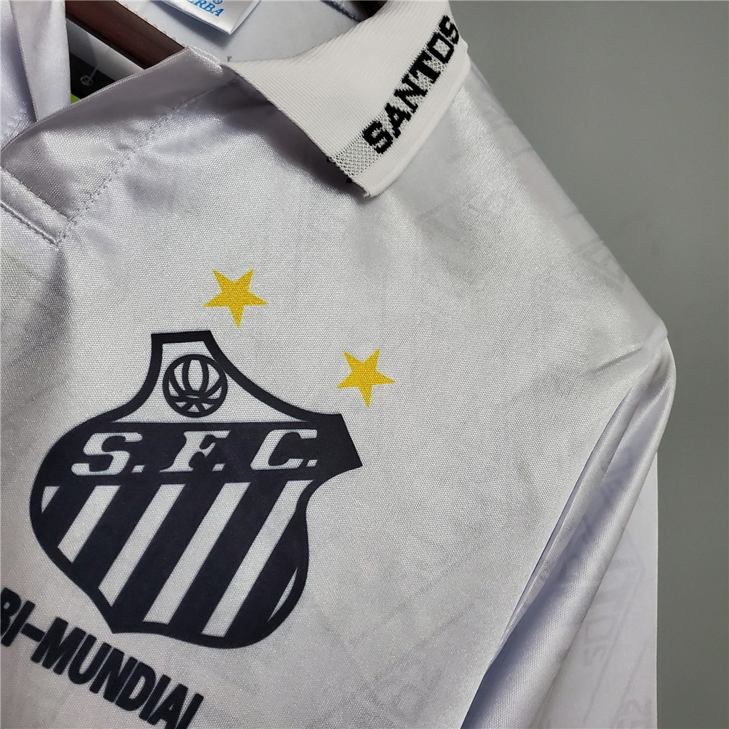 1993 Santos Home Retro Football Shirt (Retro)