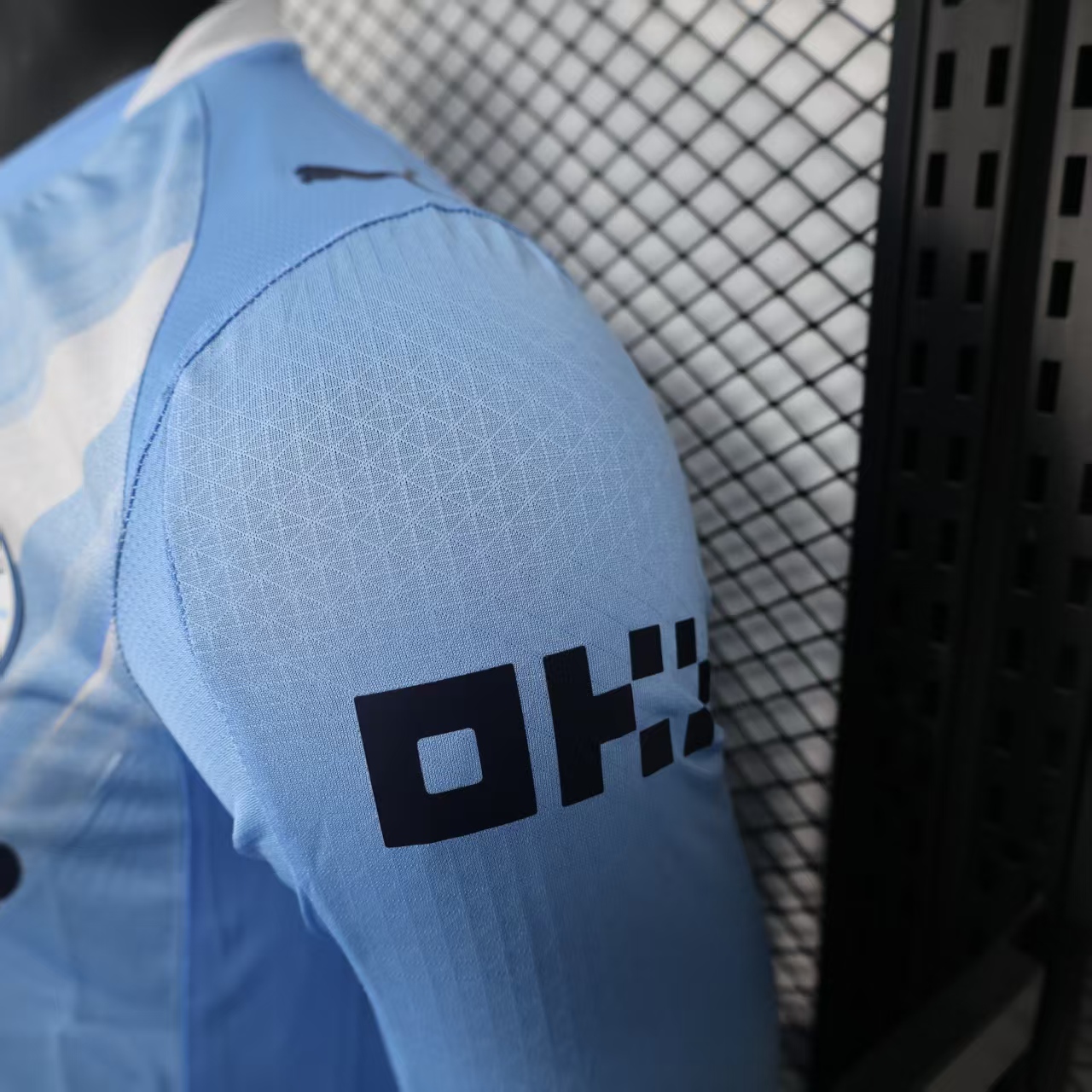 2025/2026 Manchester City FC Home Long Sleeve Football Shirt (Player)