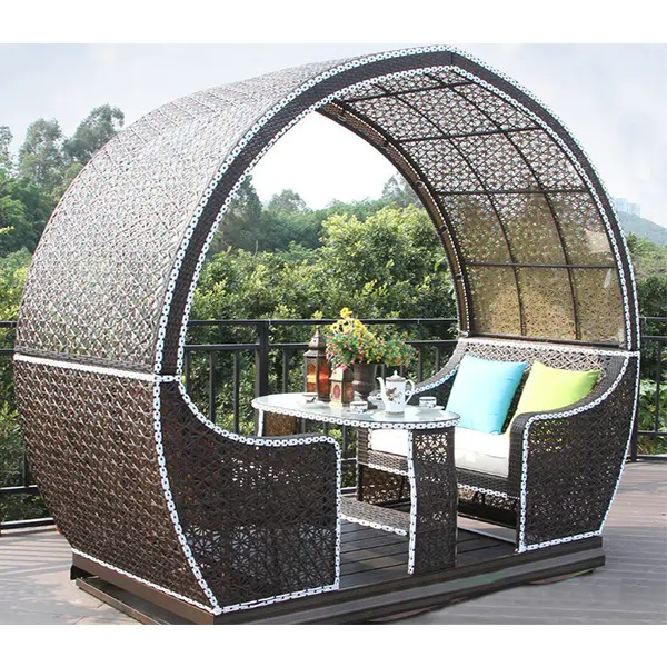 Outdoor Swing Rocking Chair Balcony Table & Chair Rattan Chair