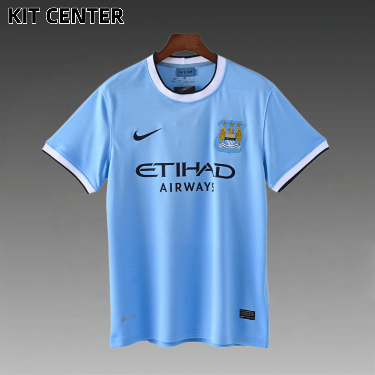 2013/2014 Manchester City Retro Home Football Shirt