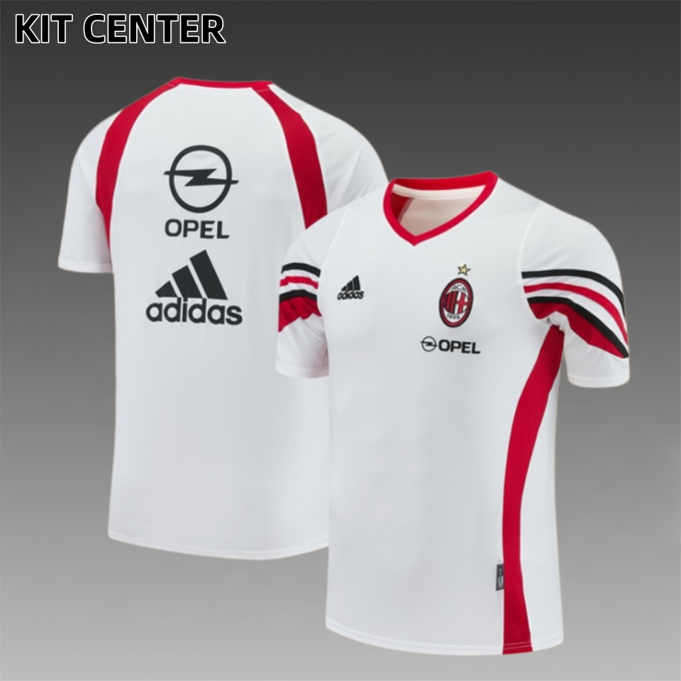 03/04 AC Milan retro training suit short sleeved football shirt