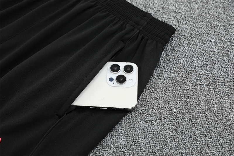 2024/2025 Real Madrid Black Pink Adult Half Zip Training Kit (Adult Kit)