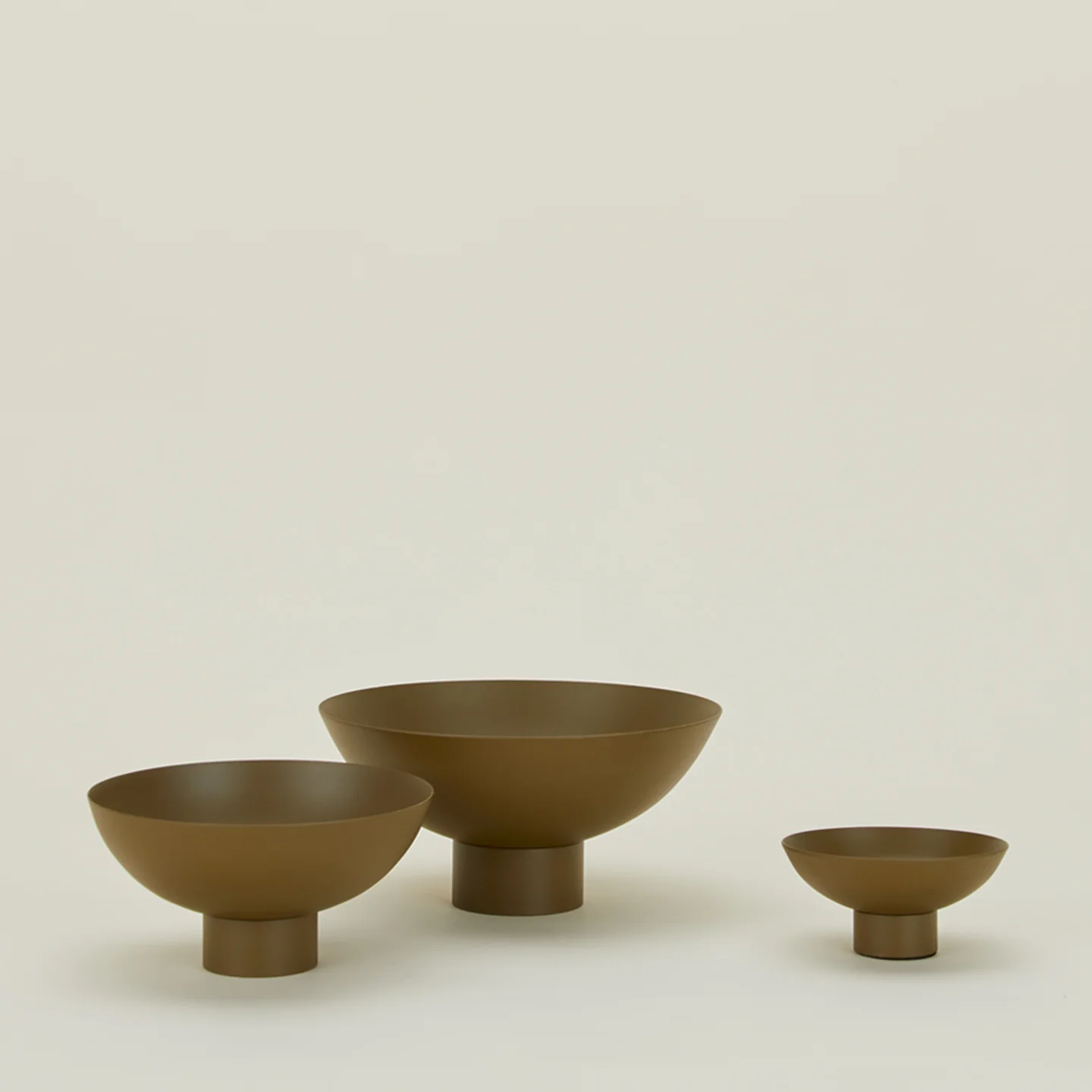 Essential Footed Bowl - Olive