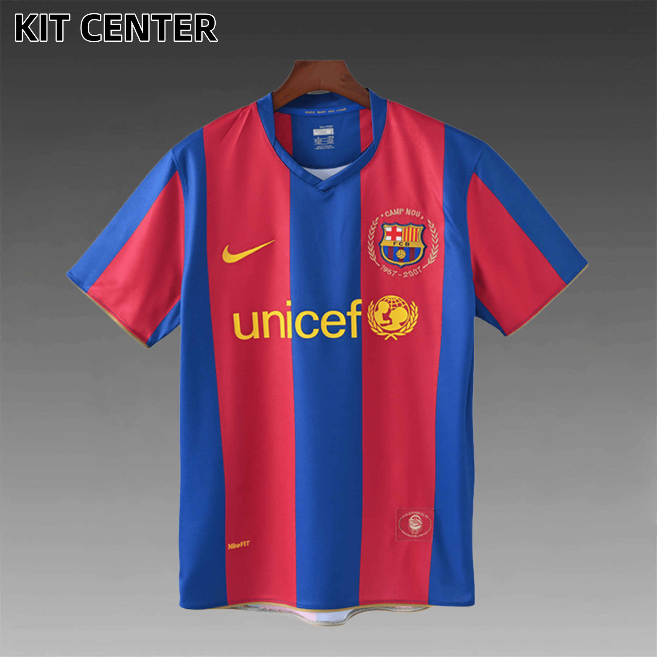 2007/2008 Barcelona Home Retro Football Shirt