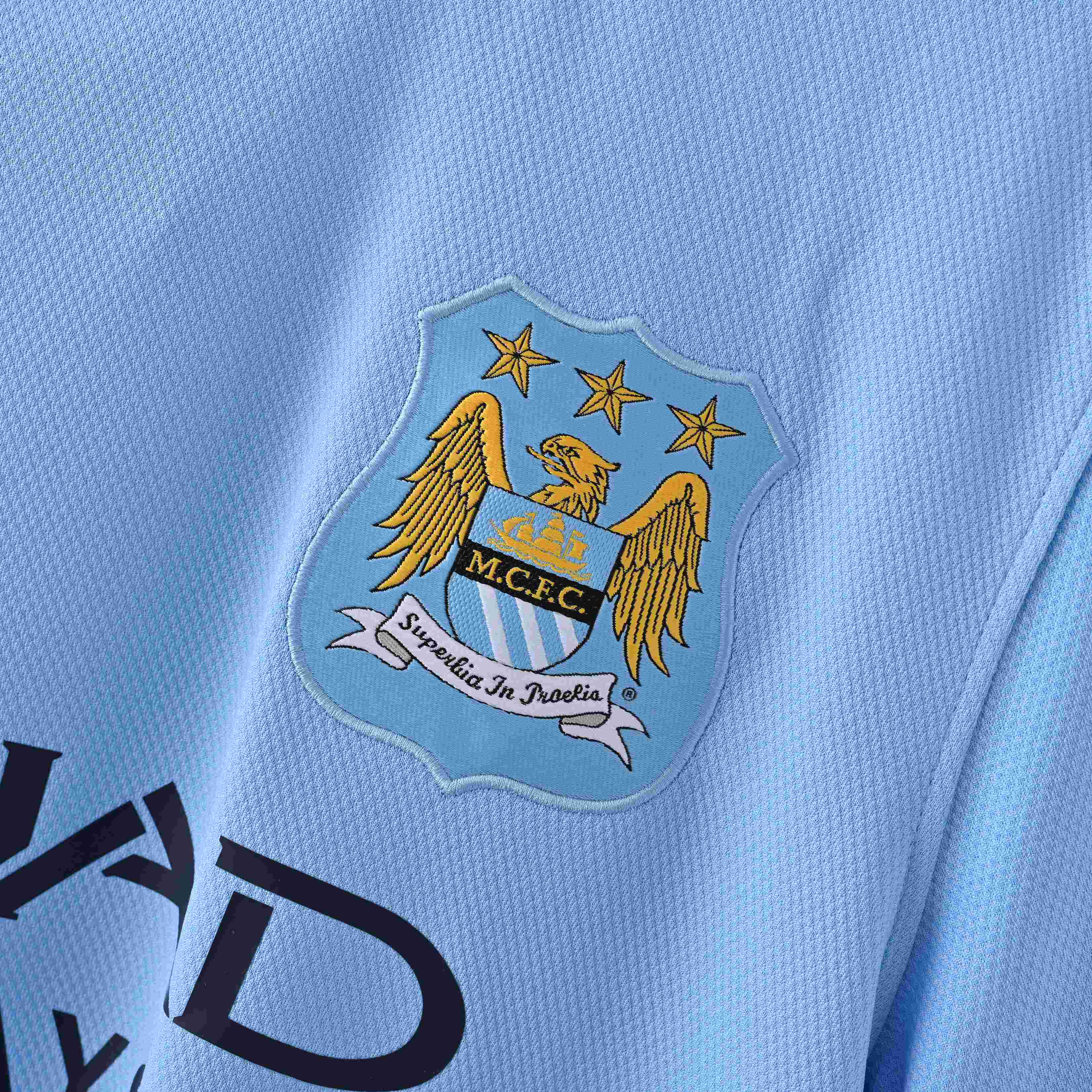 2013/2014 Manchester City Retro Home Football Shirt