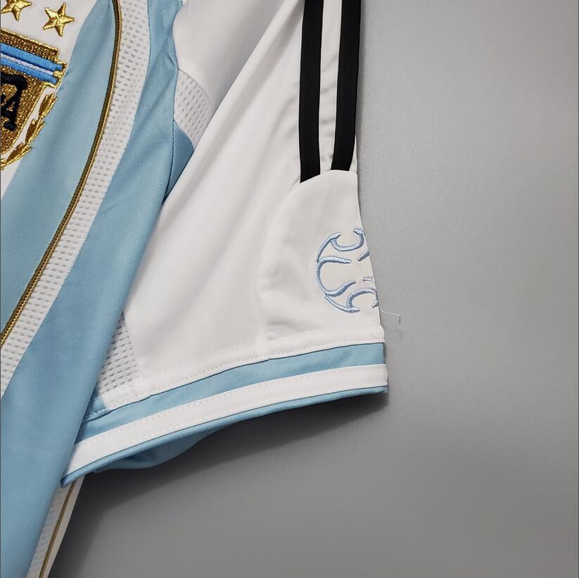 2006 Argentina Home Retro Football Shirt