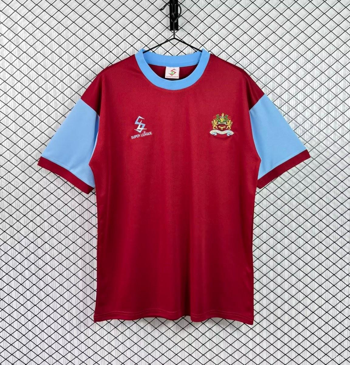 2000/2001 TBurnley Home Retro  Football Shirt (Fan Edition)