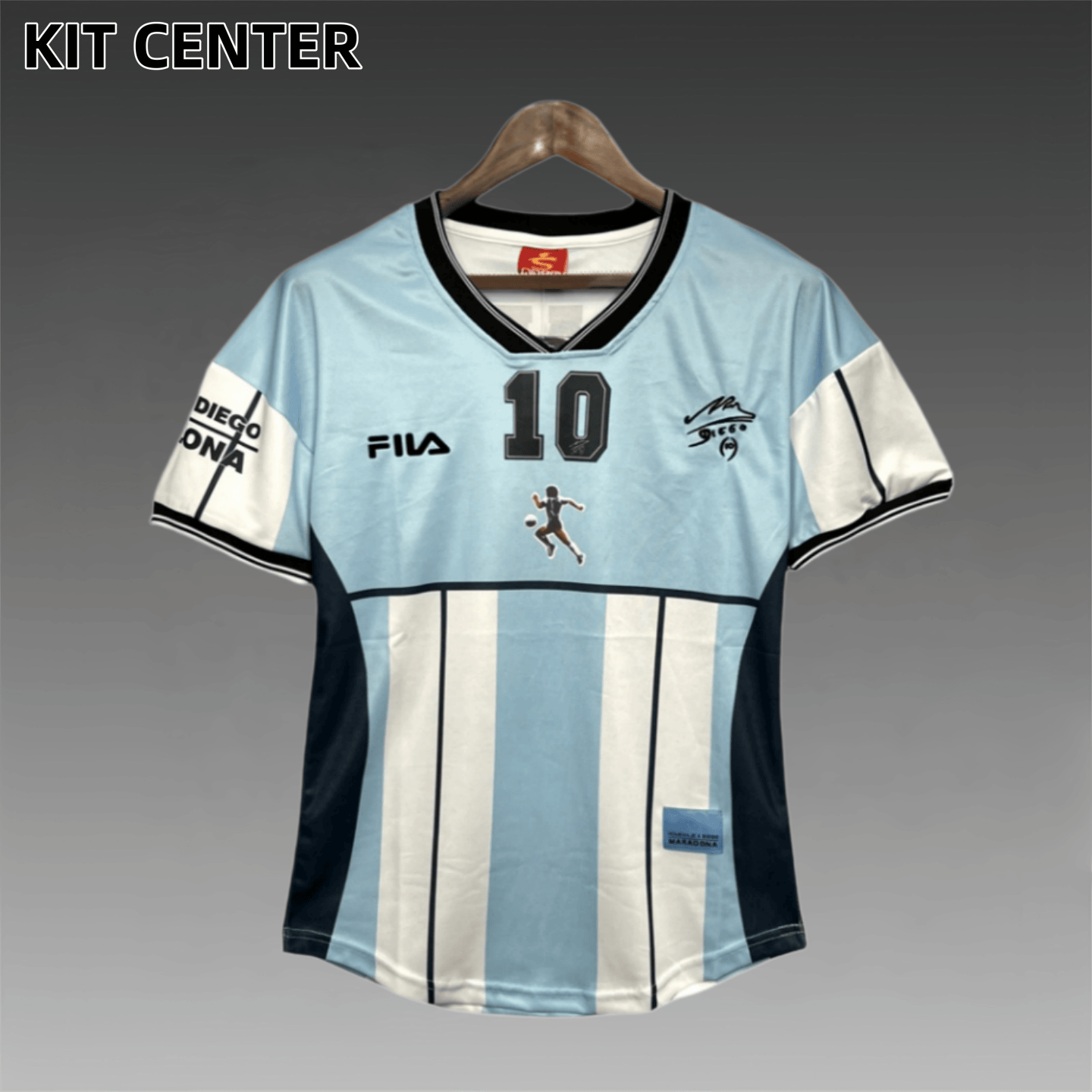 2001 Argentina Diego Maradona commemorative jersey