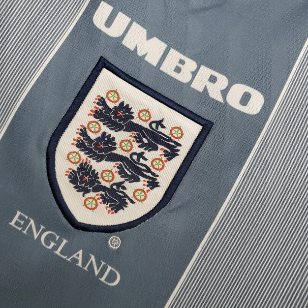 1996  England Away  Retro Football Soccer jerseys