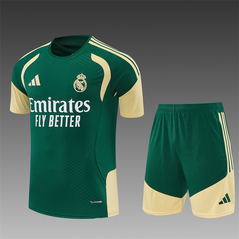 2026/2027 Real Madrid Short Sleeve Training Wear ( Adult kit Kids )