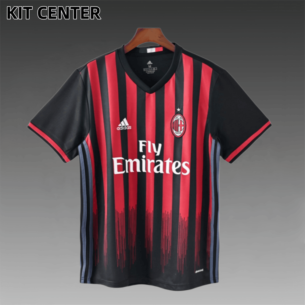 2016/2017 AC Milan Home Retro Football Shirt