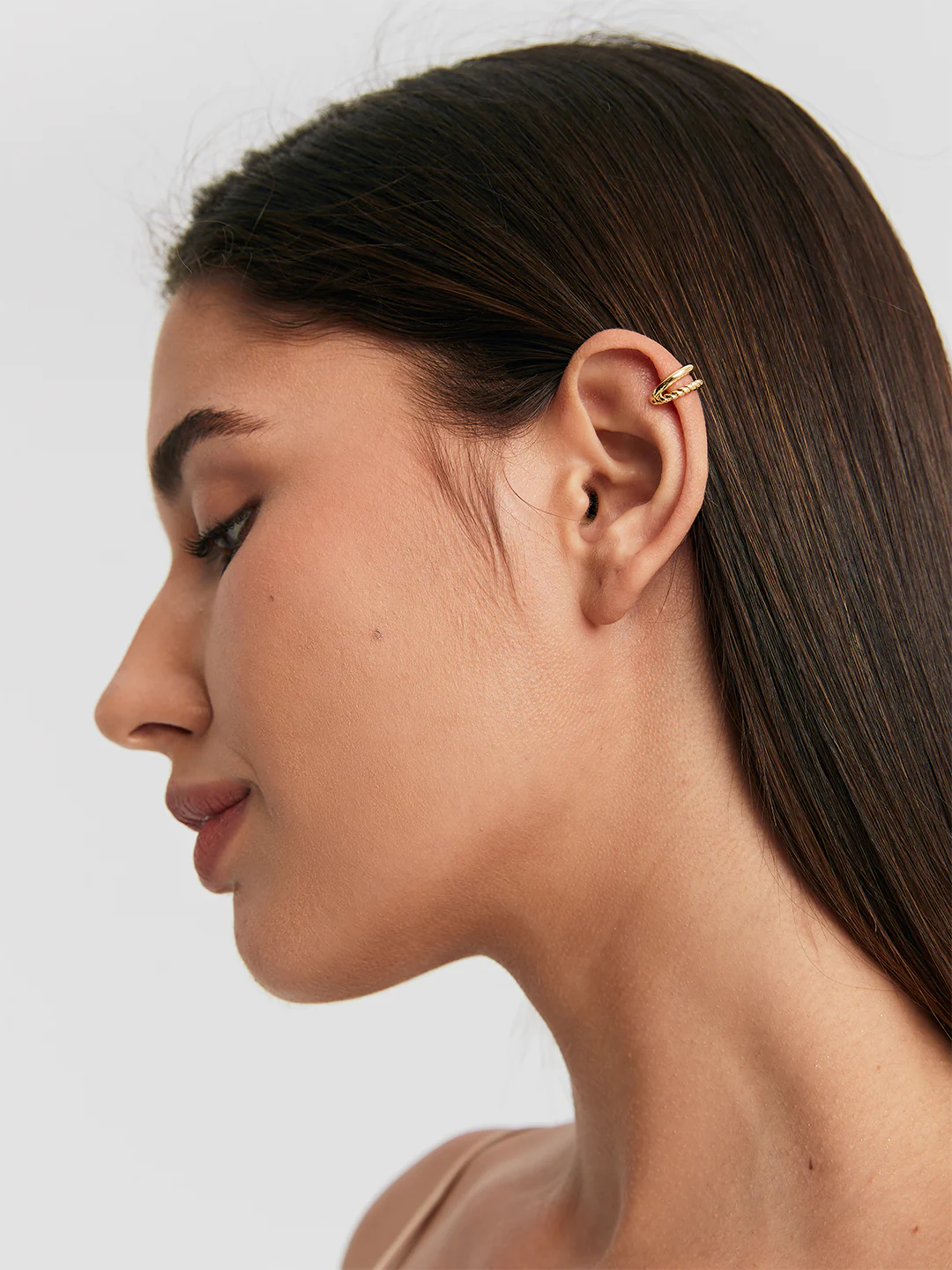 Twist Double Ear Cuff