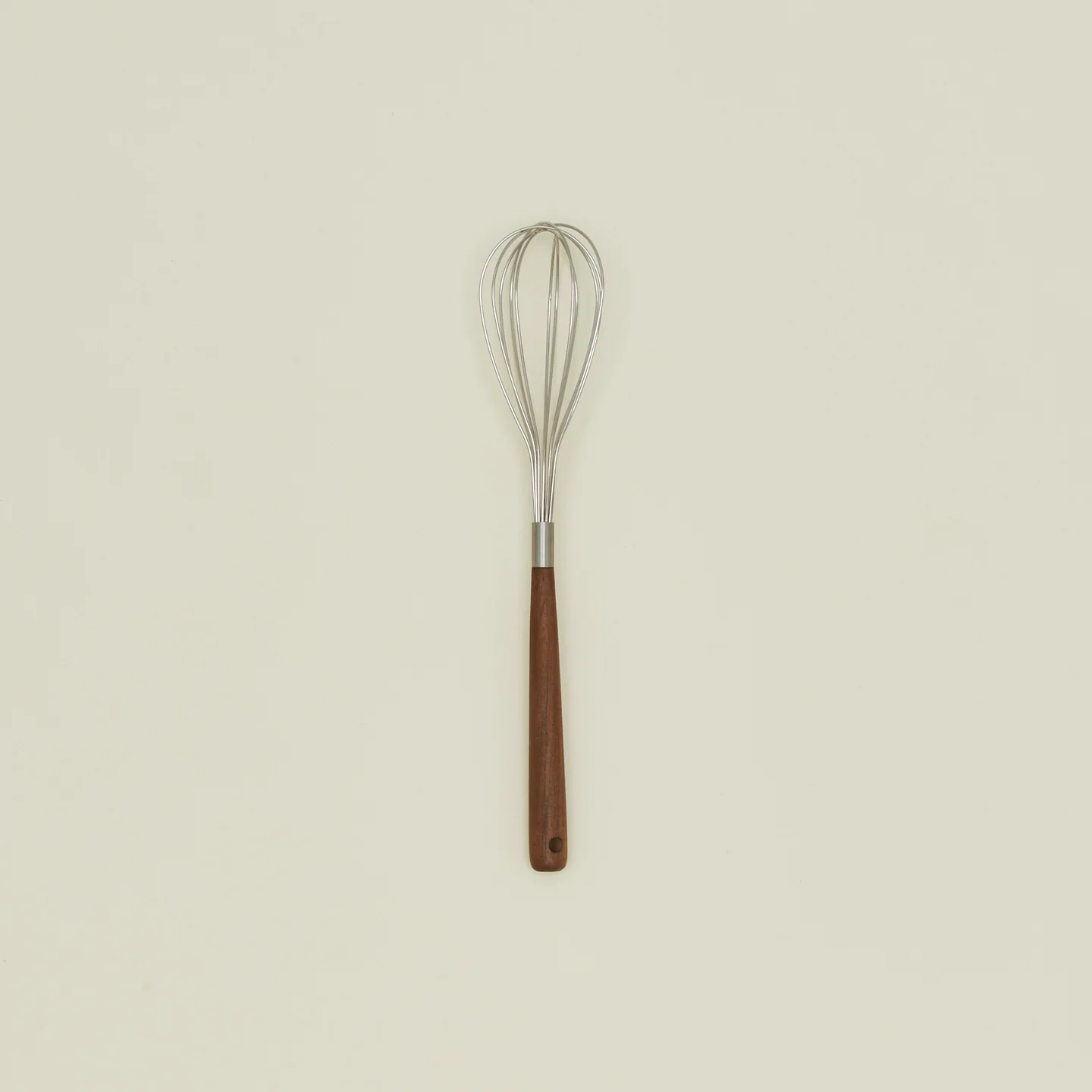 Walnut-Handled Whisk