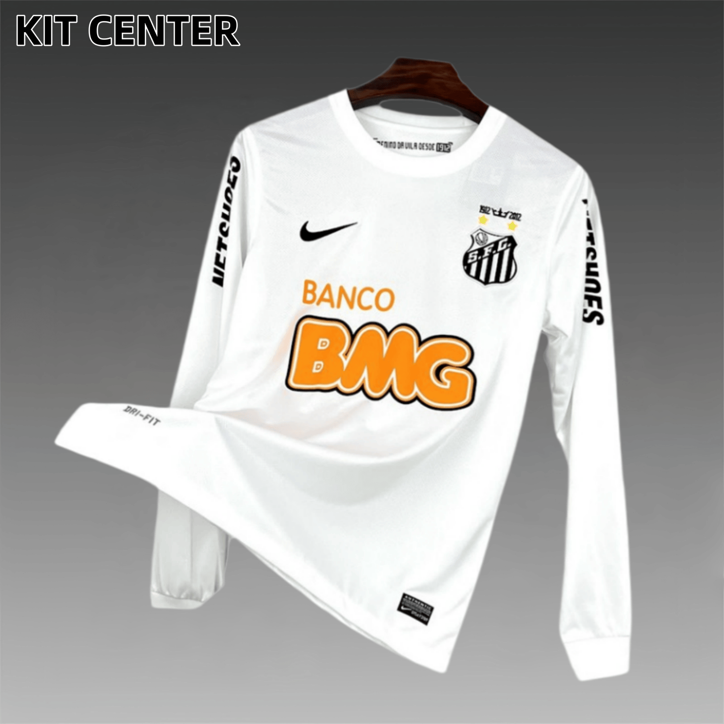 2012/2013 Santos Home Long Sleeve Retro Football Shirt (Retro)