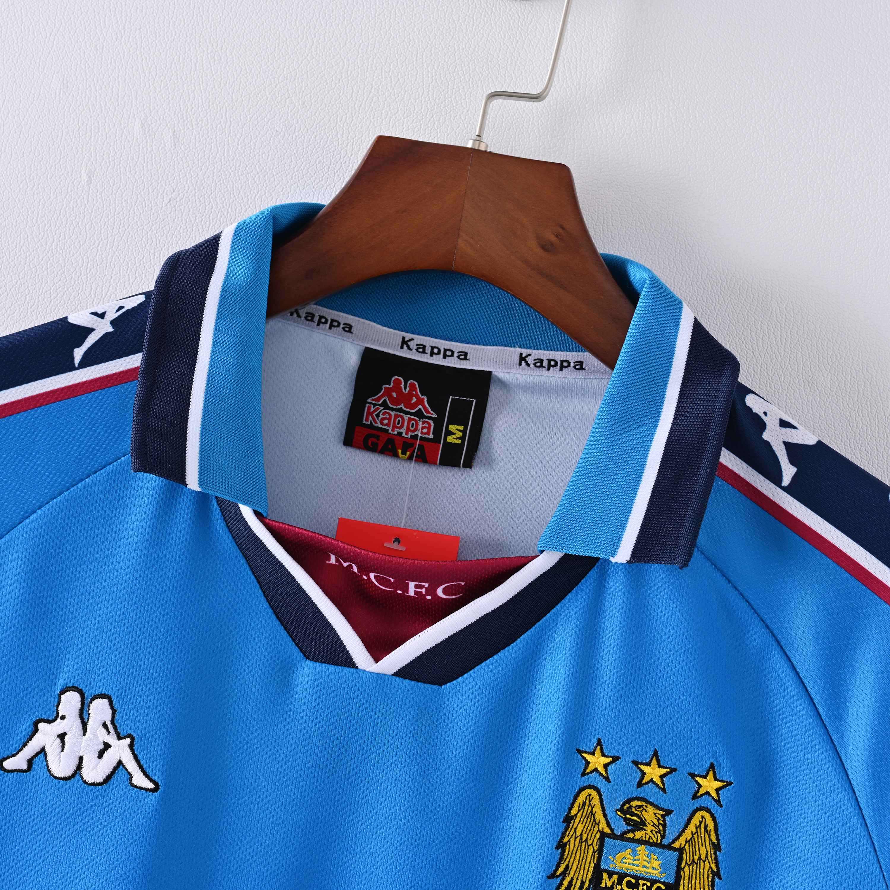 1997/1997 Manchester City Retro Home Football Shirt