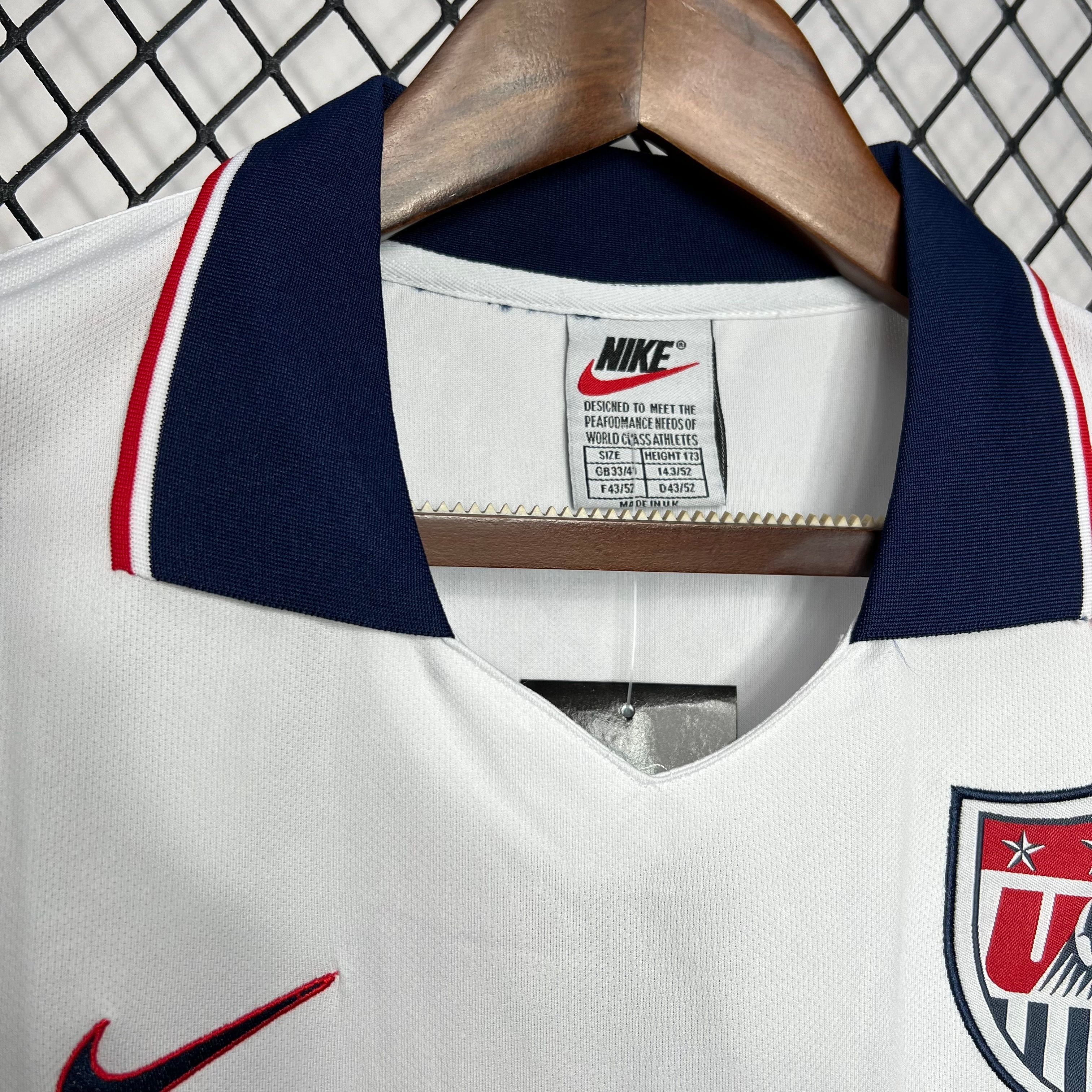 1995 USA Away Retro Football Shirt （Retro）