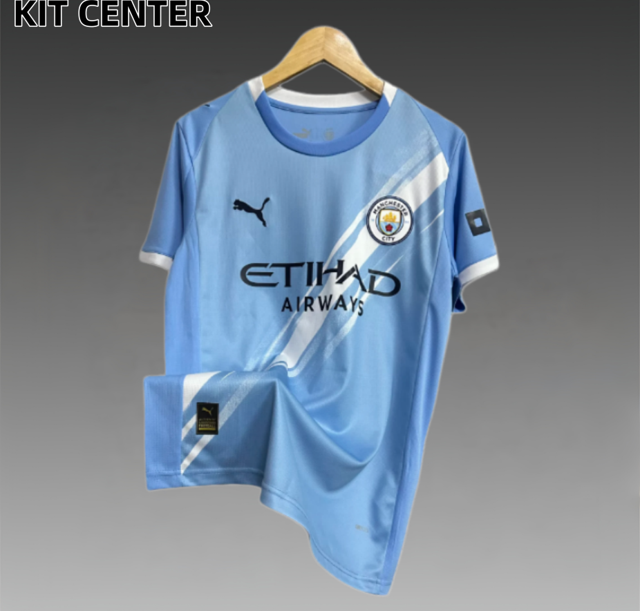 2025/2026 Manchester City Home Football Shirt (Fans)