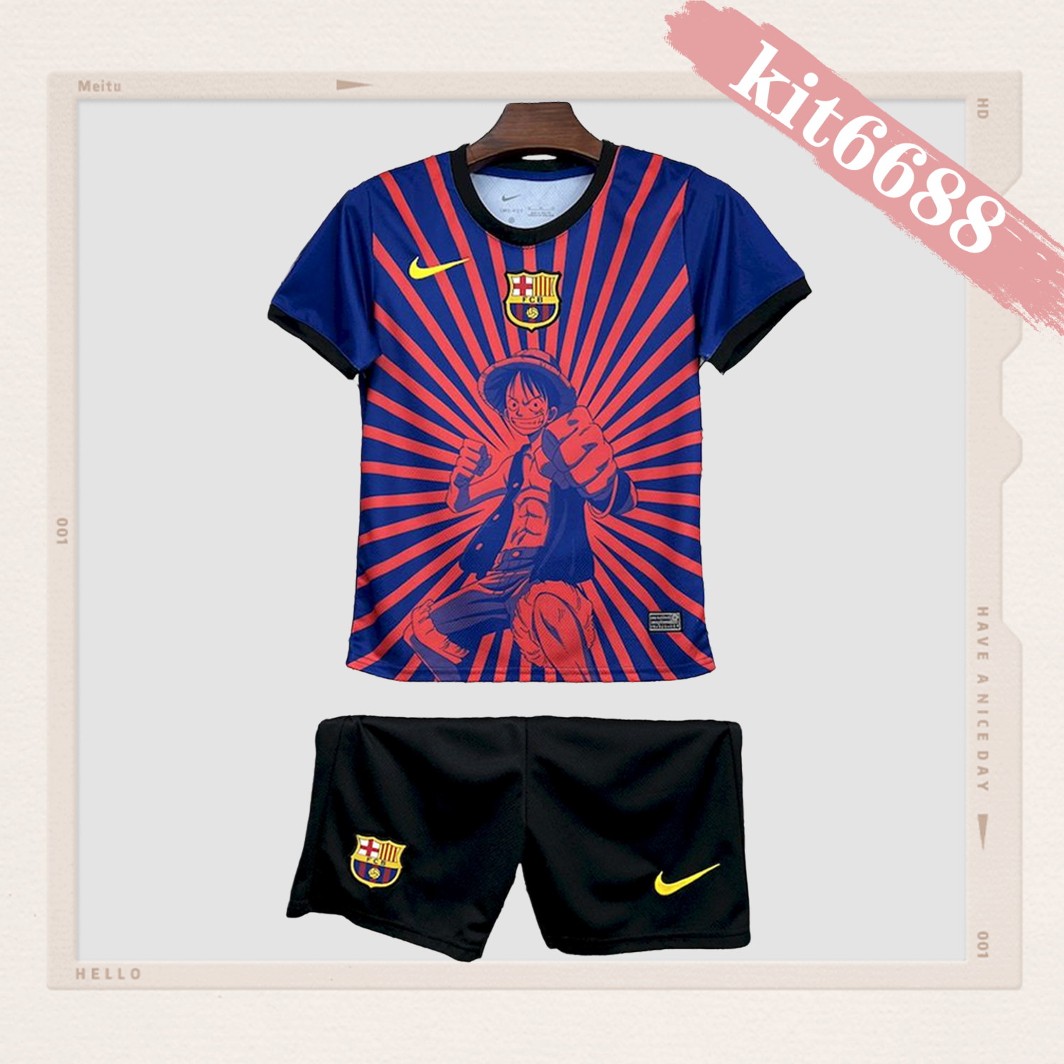 2025/2026 Barcelona special edition children's jersey (kids kit socks)