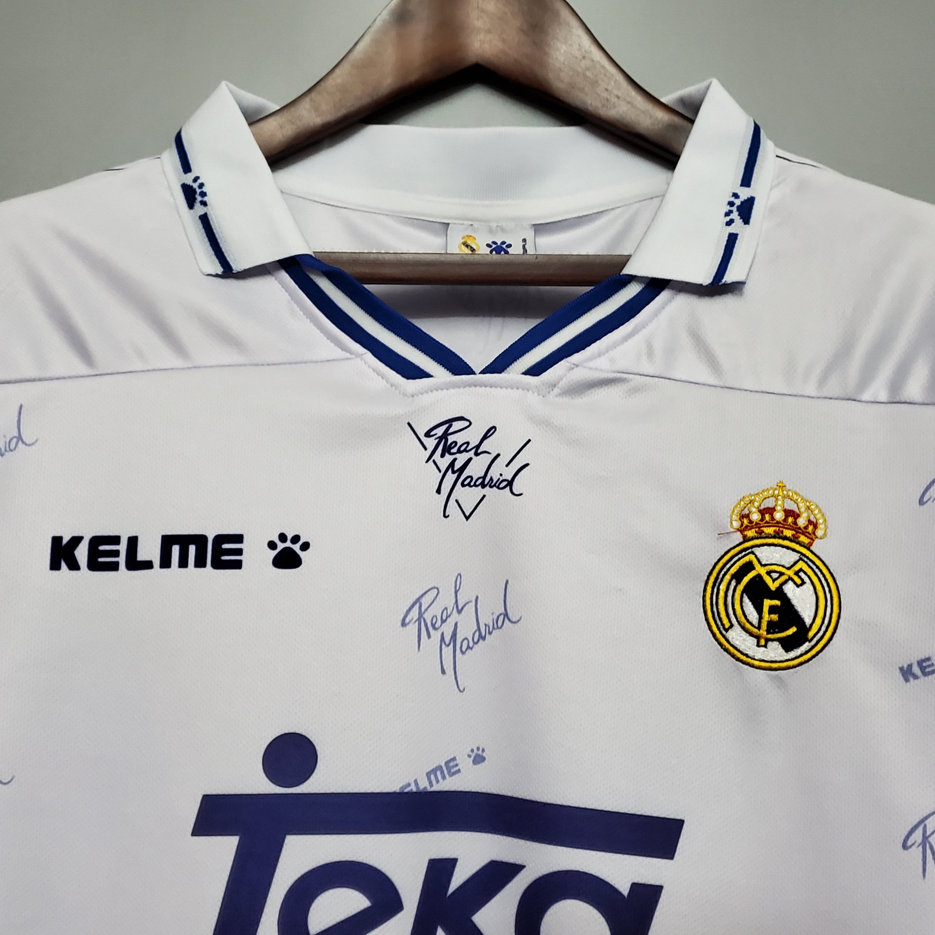 1994/1996 Real Madrid Home Retro Football Shirt