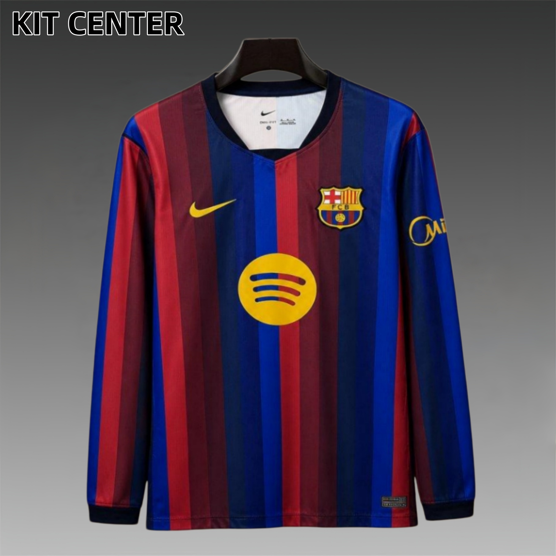 2026/2027 Barcelona home  Long Sleeve Football Jersey (Fans version)