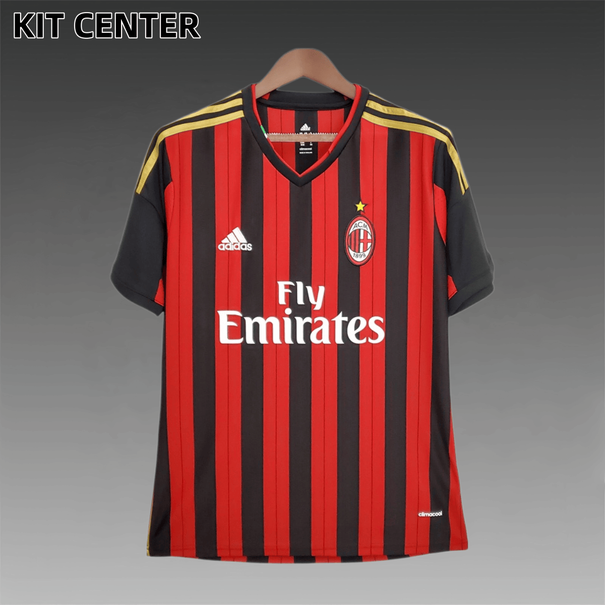 2013/2014 AC Milan Home Retro Football Shirt