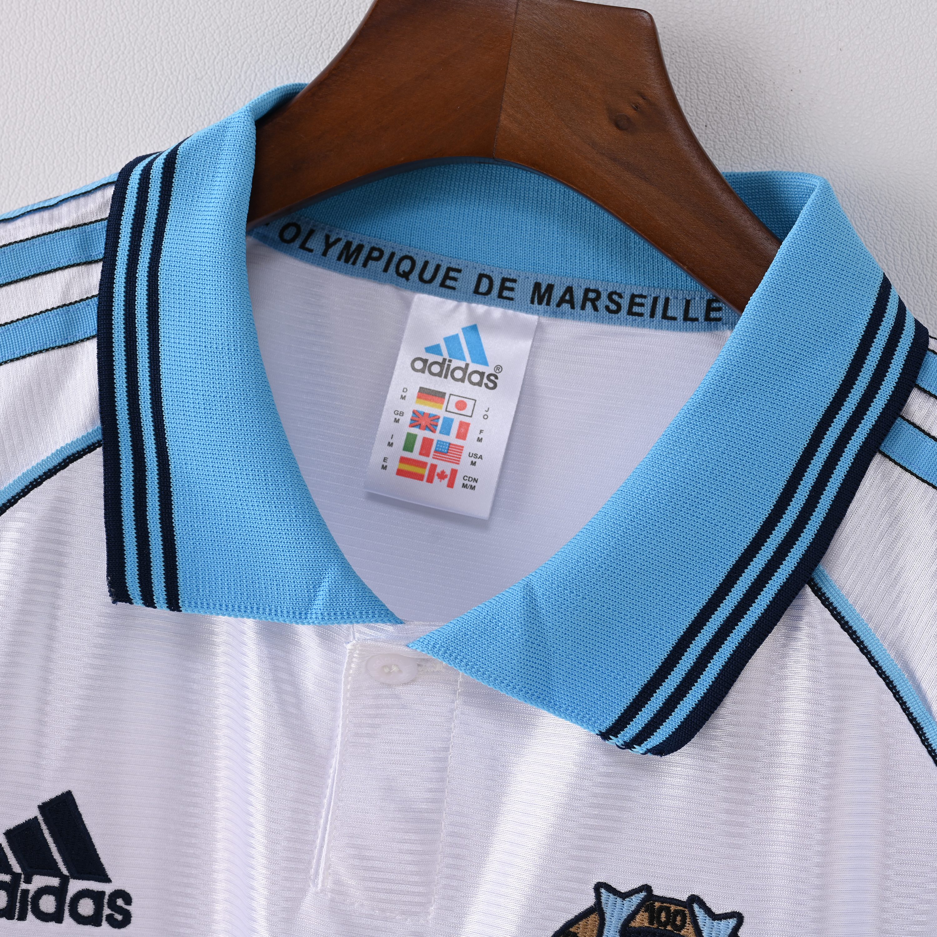 1998/1999 Marseille Home Retro Football Shirt