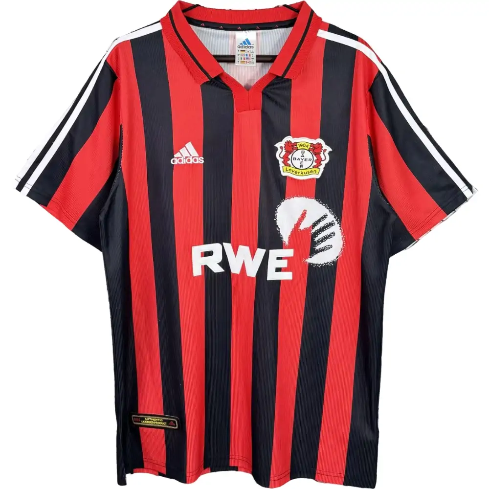 2001-02 Leverkusen Home Retro Jersey - Fans Edition
