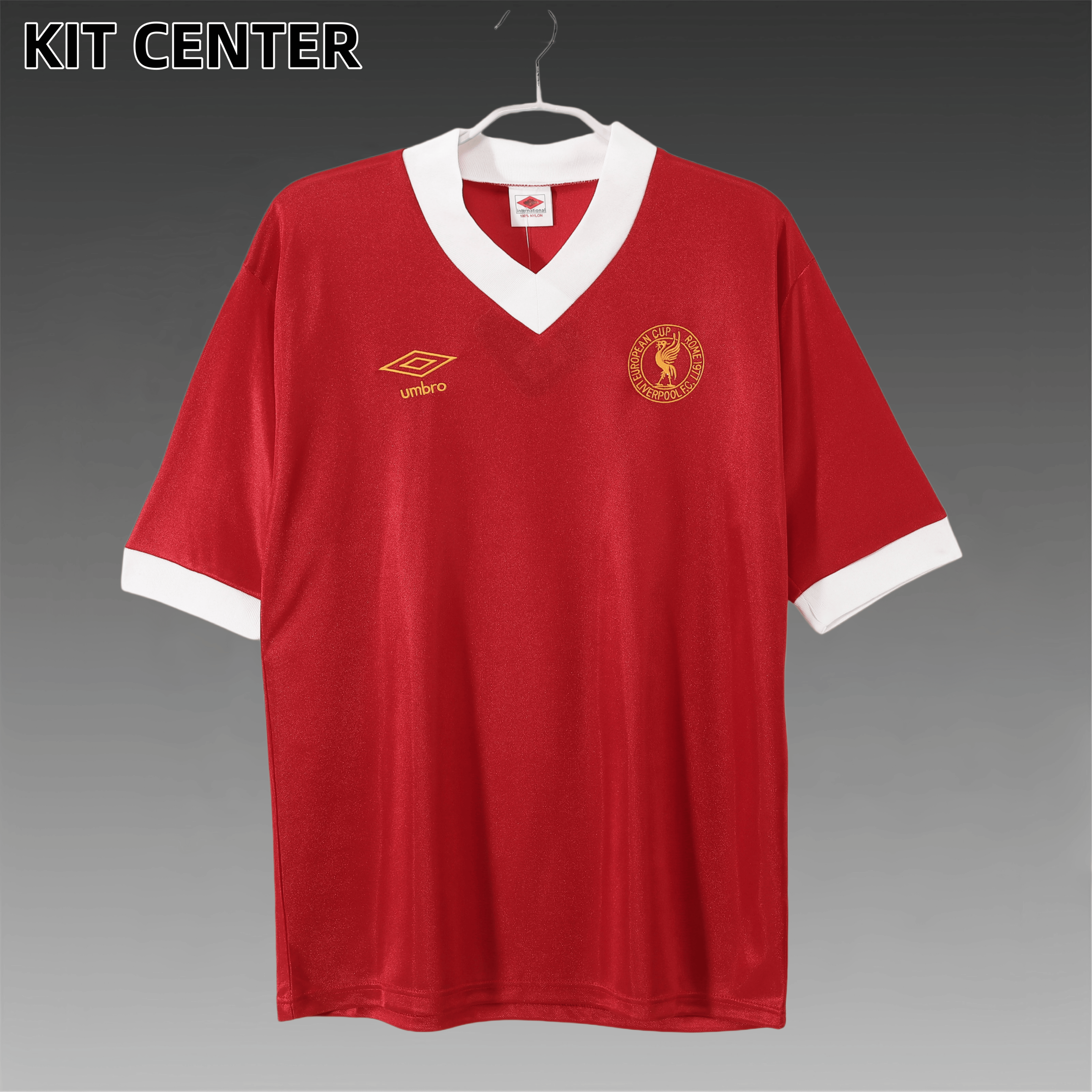 76/77 Liverpool home Retro Football Shirt