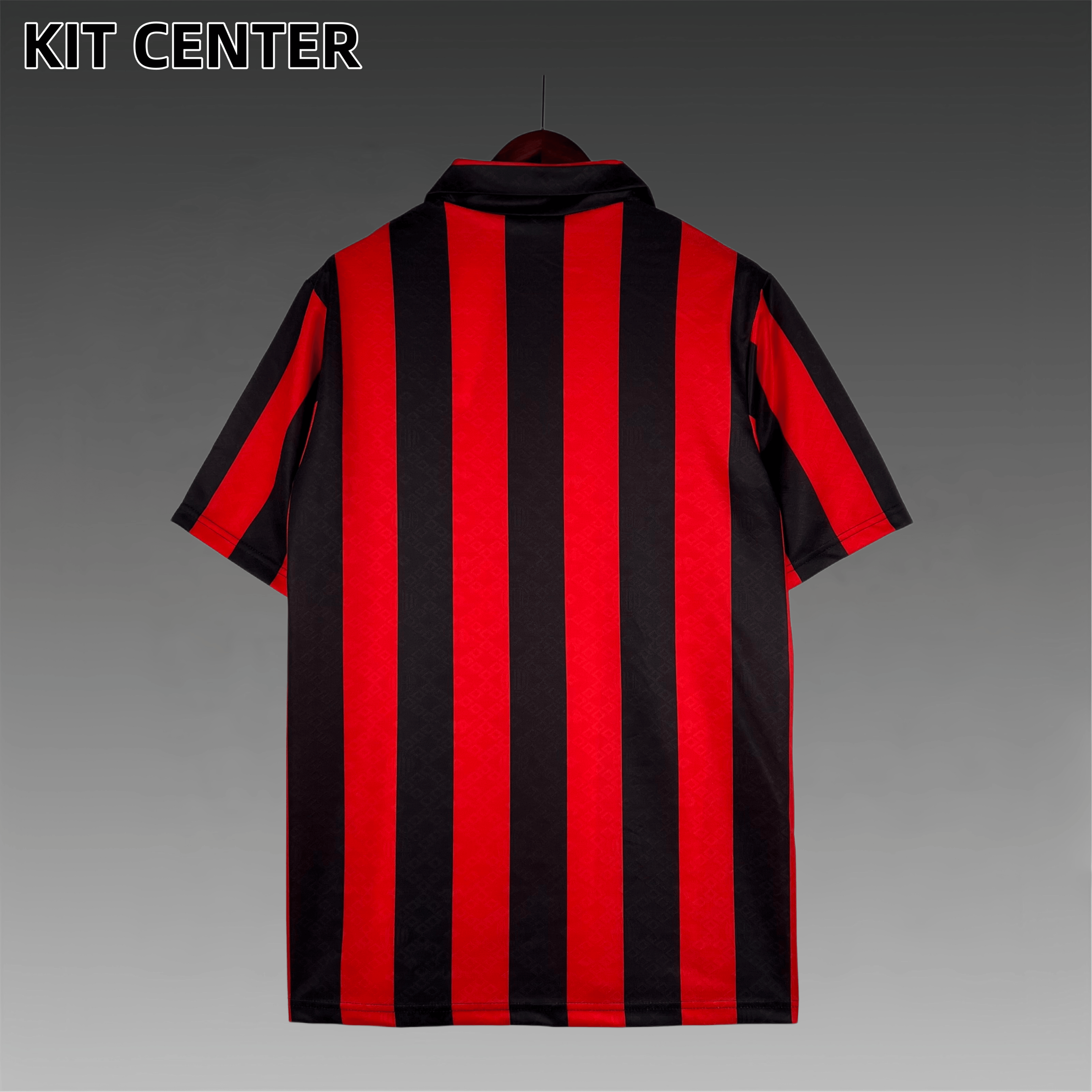1989/1990 AC Milan home Retro Football Shirt (Fan Edition)