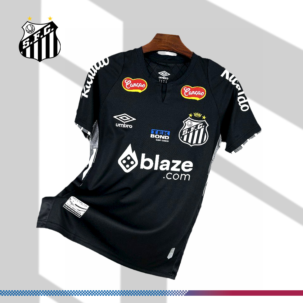 2025/2026 Santos Black Special Edition Football Shirt (Fan Edition)