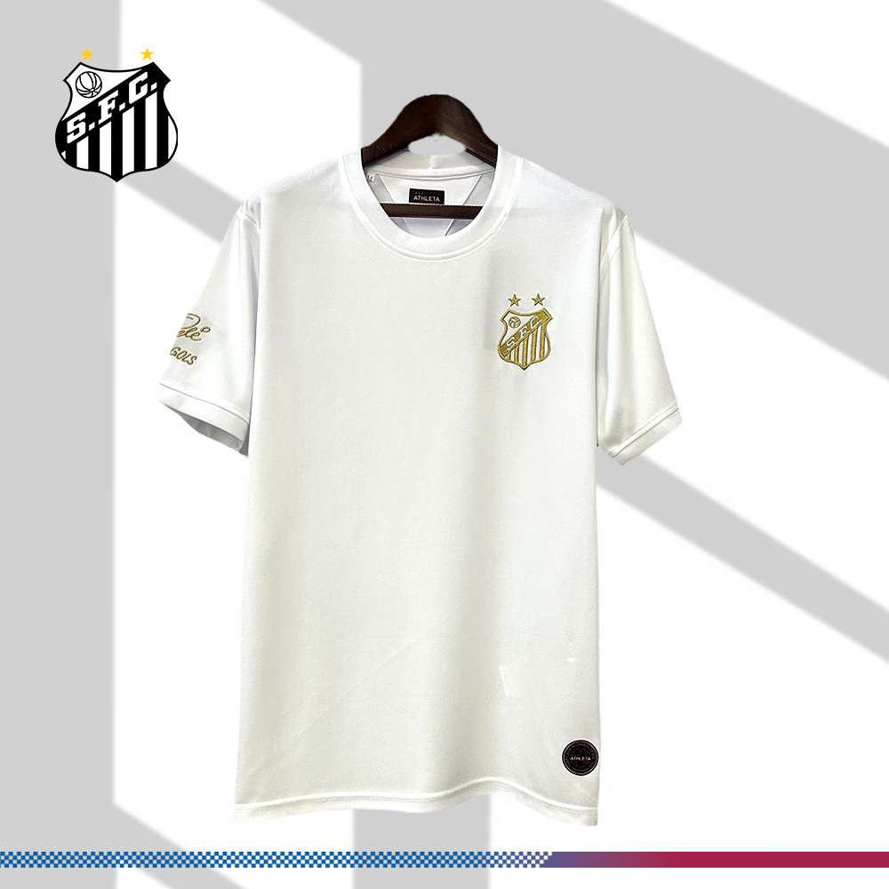 2025/2026 Santos Pele White Football Shirt (Fan Edition)