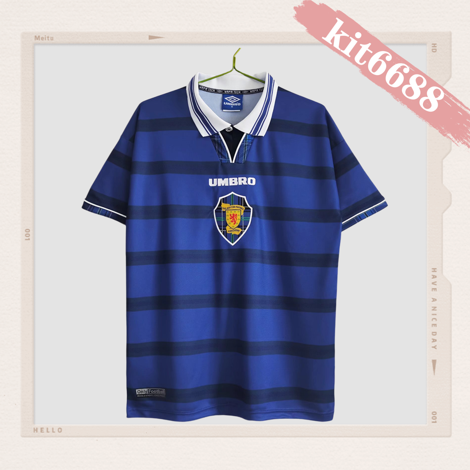 1998/2000 Scotland home football shirt（Retro）