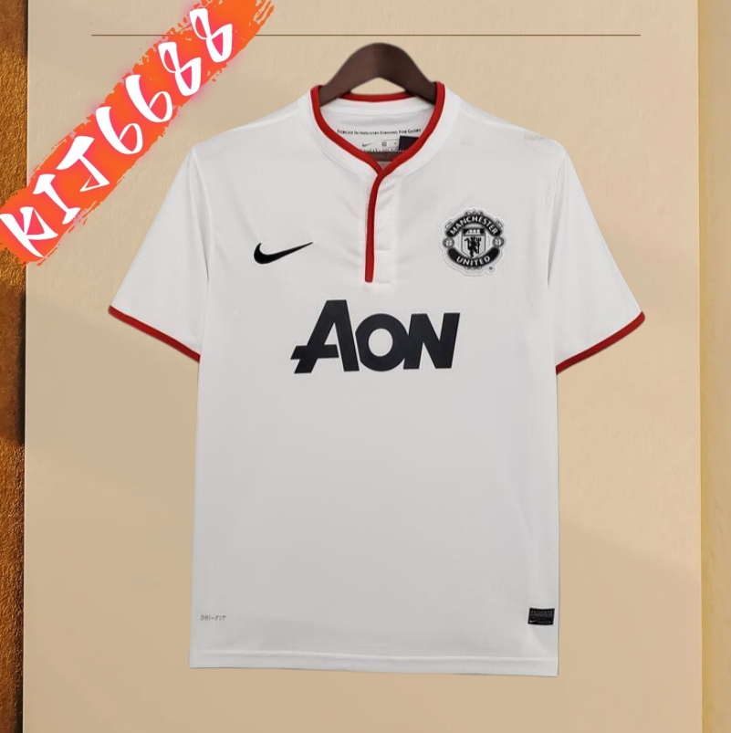 12/13 Manchester United Away retro football jersey