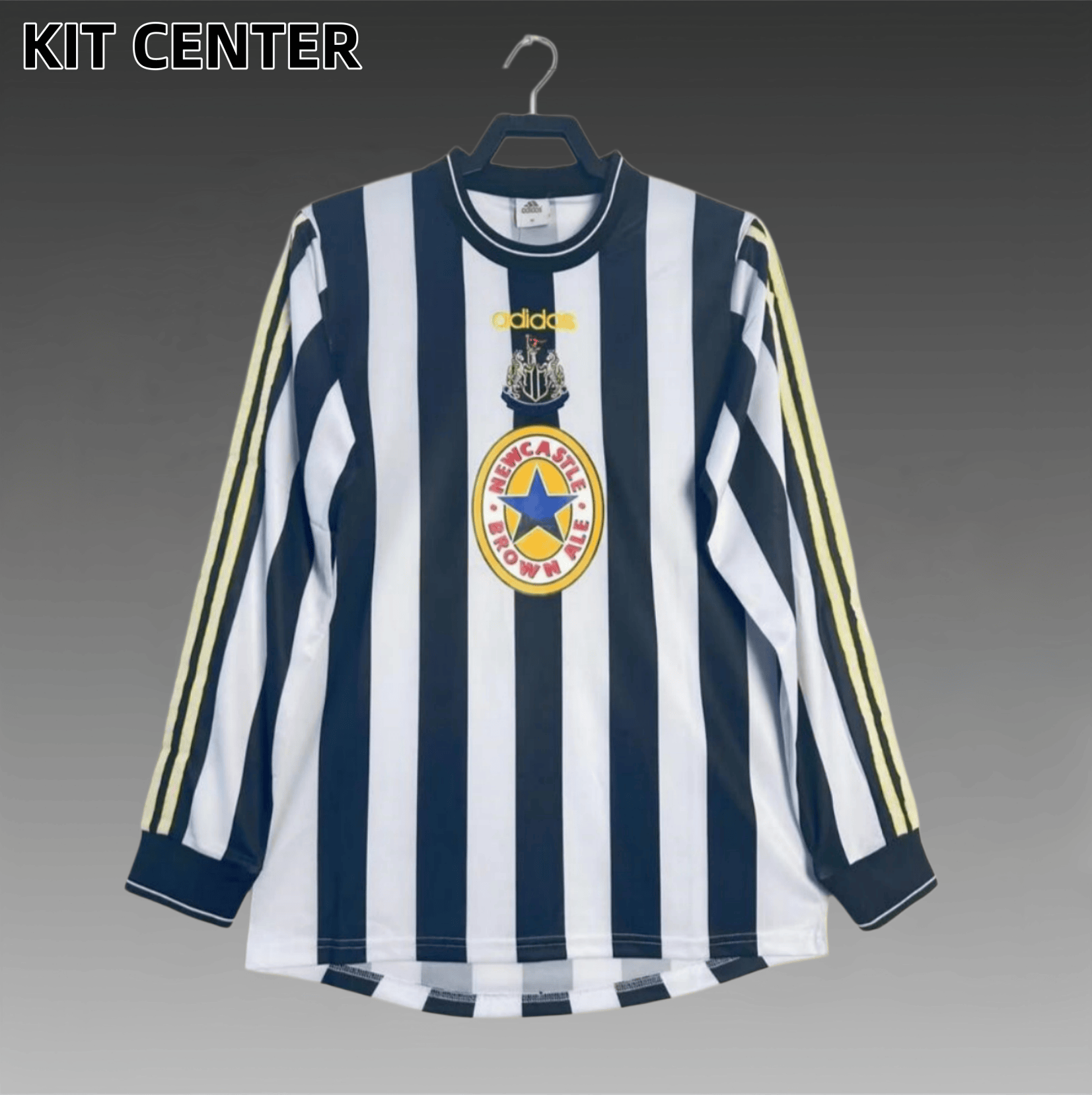 1998/1999 Newcastle United home Long Sleeve Retro Football Shirt