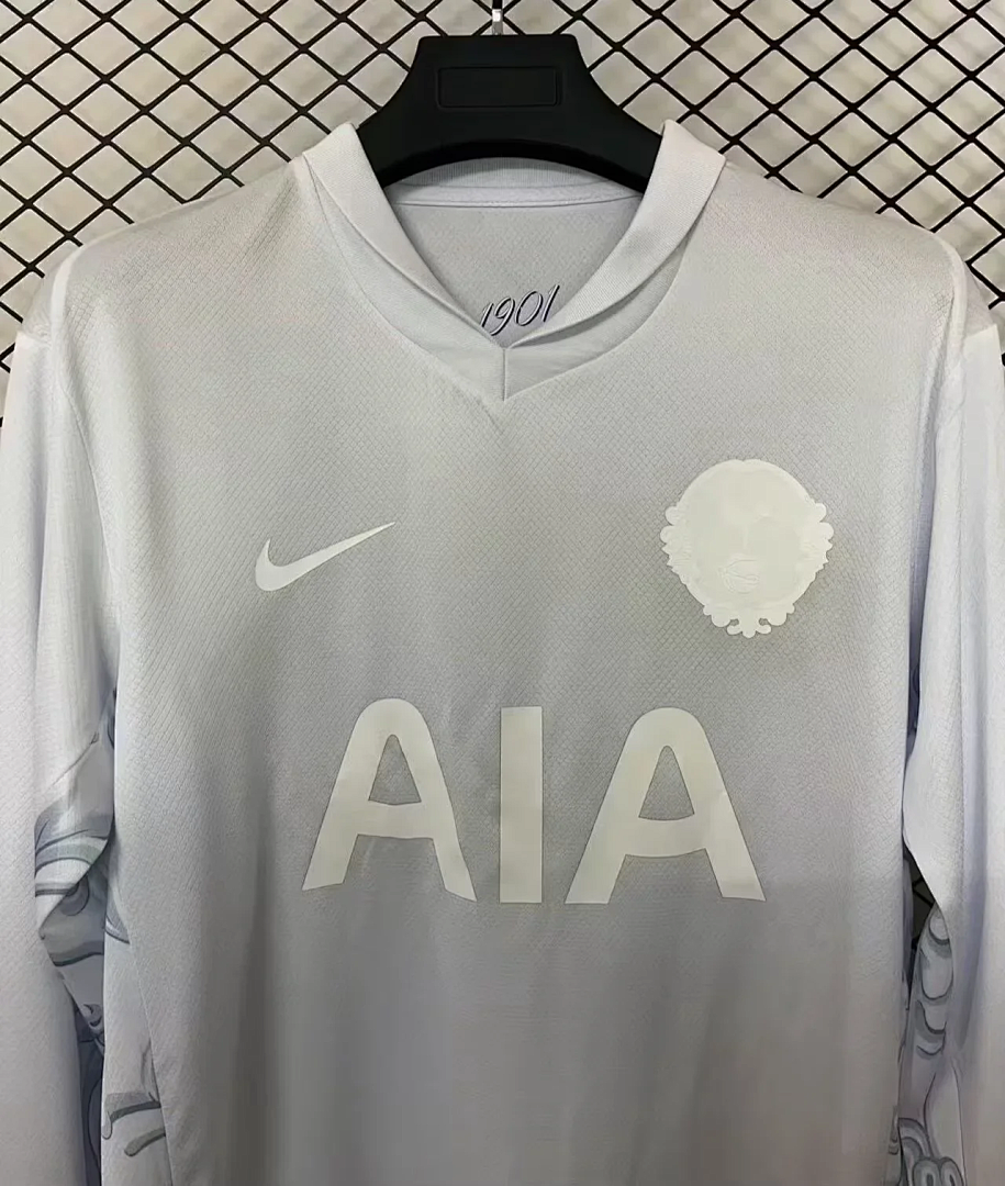 25-26 Tottenham 1901 FA Cup 125th Anniversary Long Sleeves （ fan Edition）