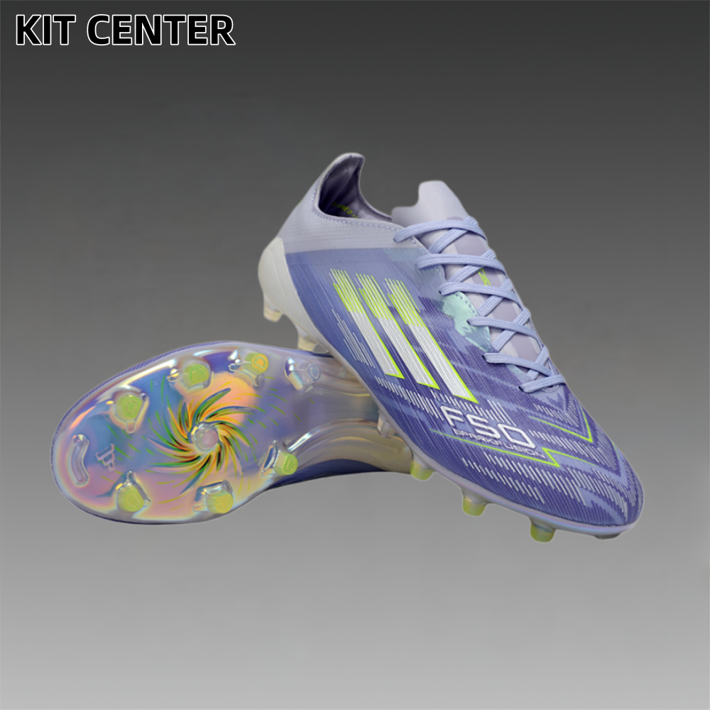 A F50 SPARKFUSION ELITELOW CUT FG/AG RADIANT BLAZE.VIOLET TONE/LUCIDLEMON/PURPLE RUSH