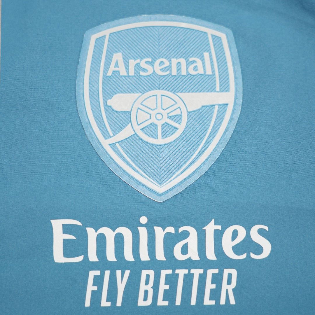 2025/2026 Arsenal Lake Blue Football Windbreaker
