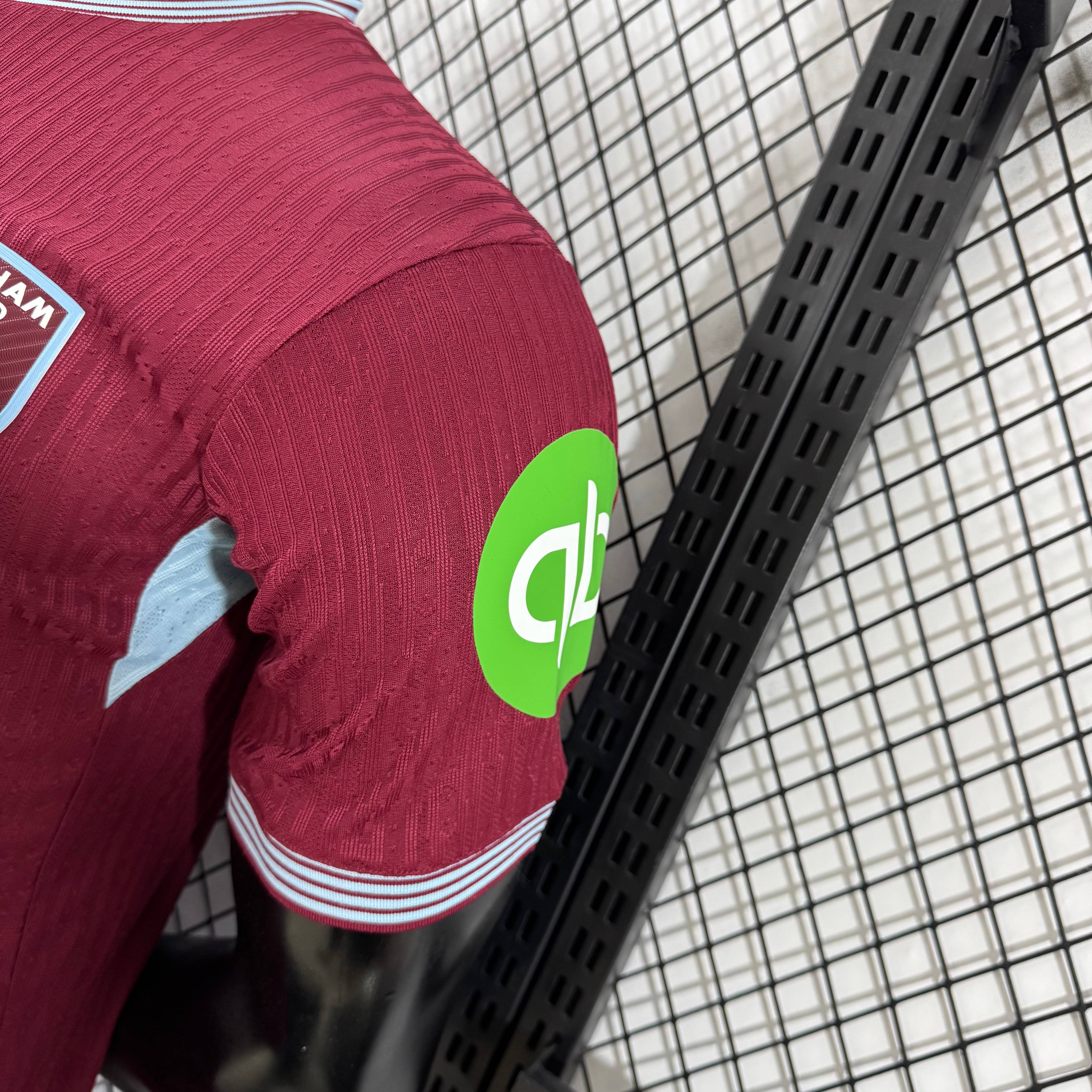 2025/2026 West Ham United Home Football Shirt (Player Edition)