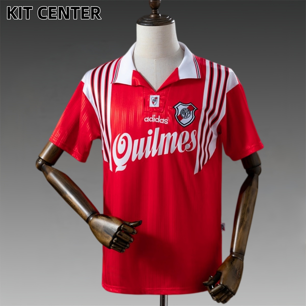 1995/1996 River away  Retro Football Shirt（Fans version）