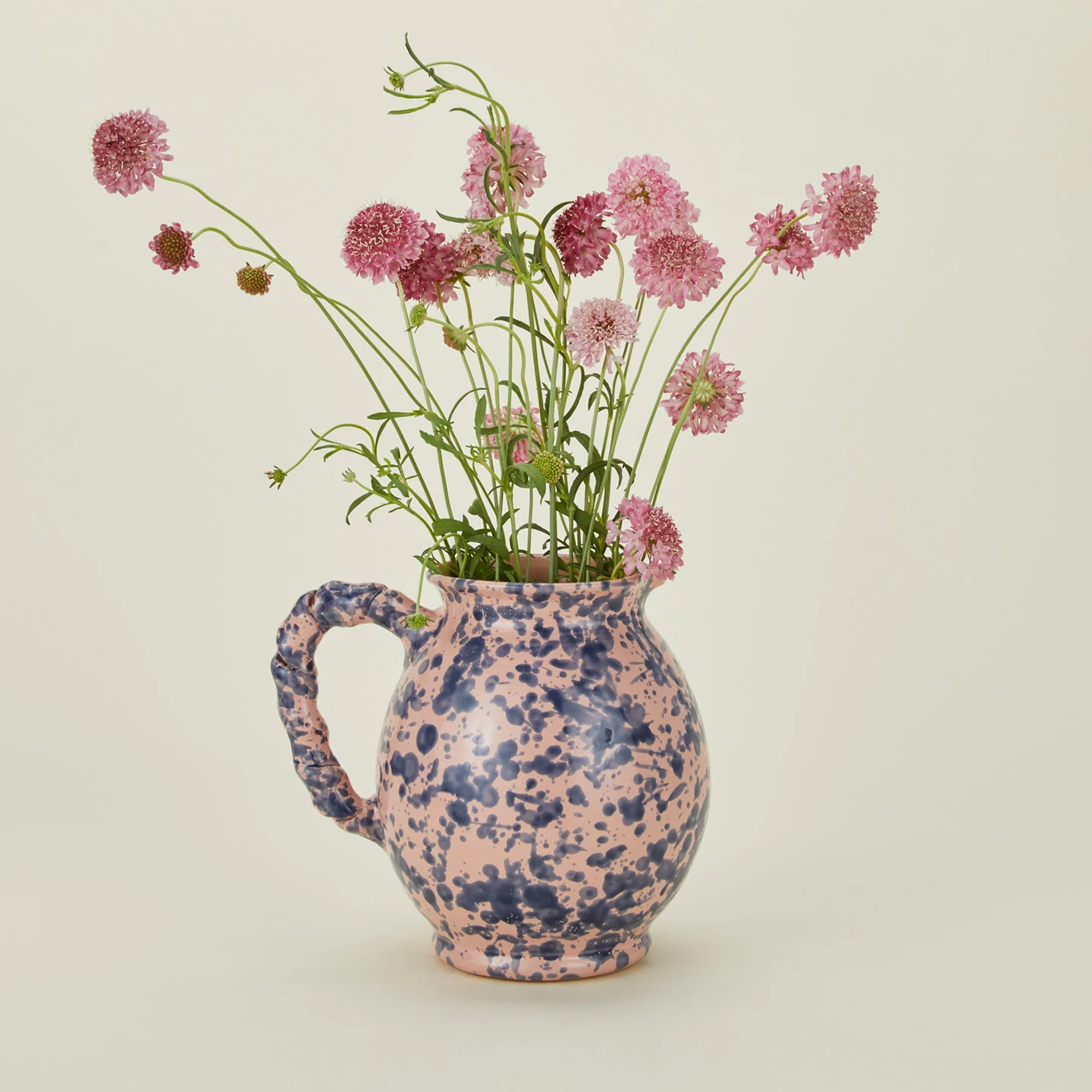 Splatter Cigno Jug - Pink/Blue