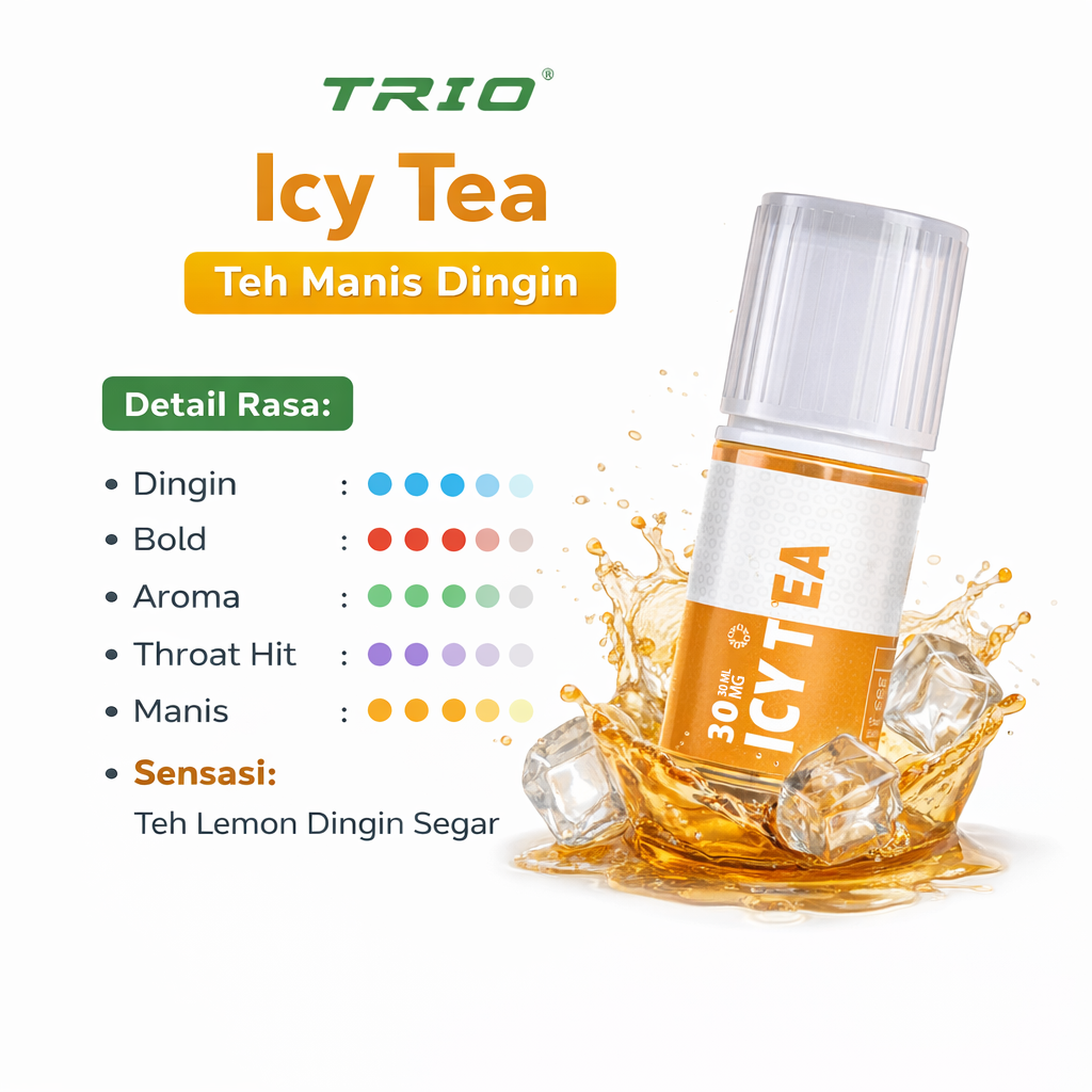 Trio Salt 30ml - Saltnic Liquid