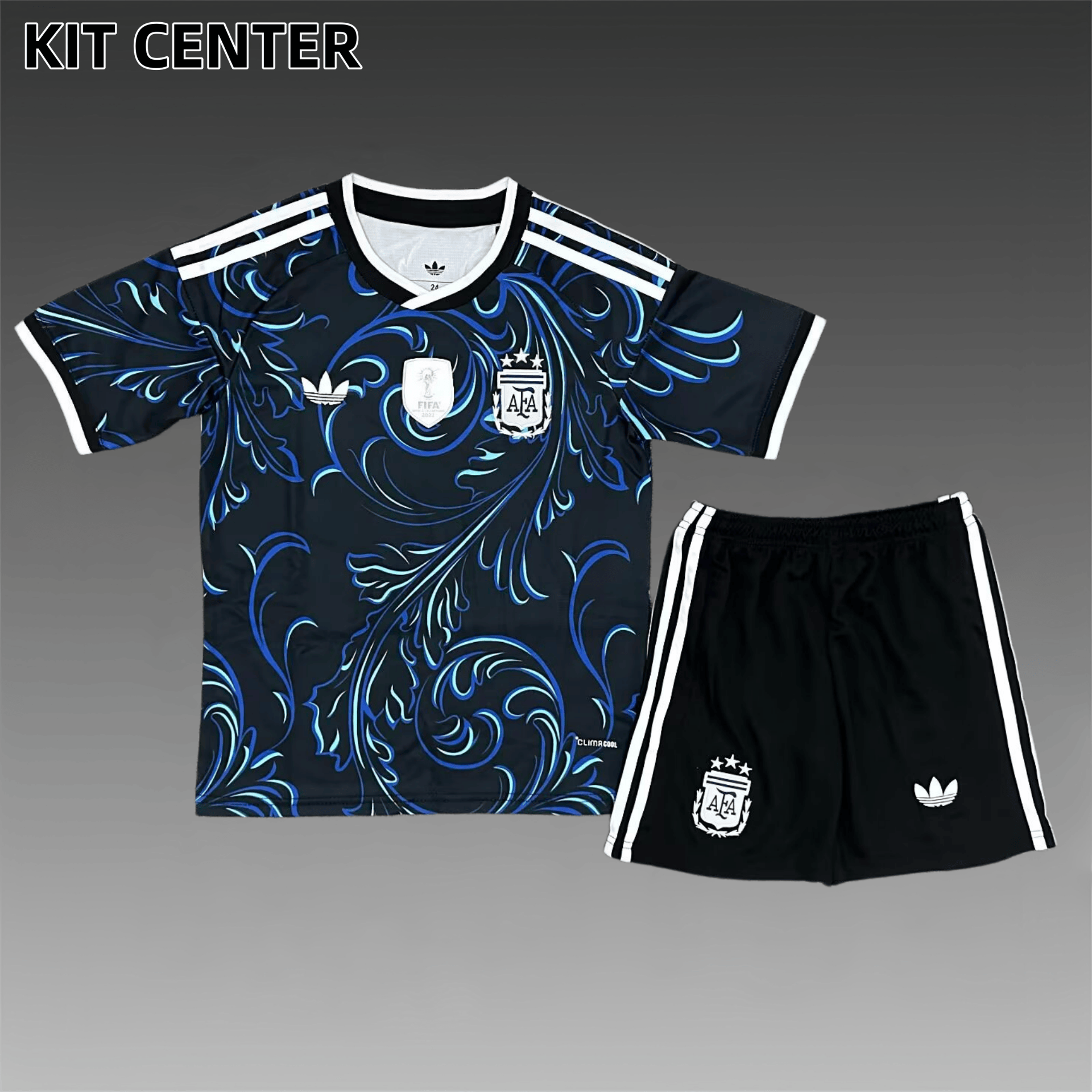 2026 Argentina Away Football Shirt (Adult Kids Kit socks)