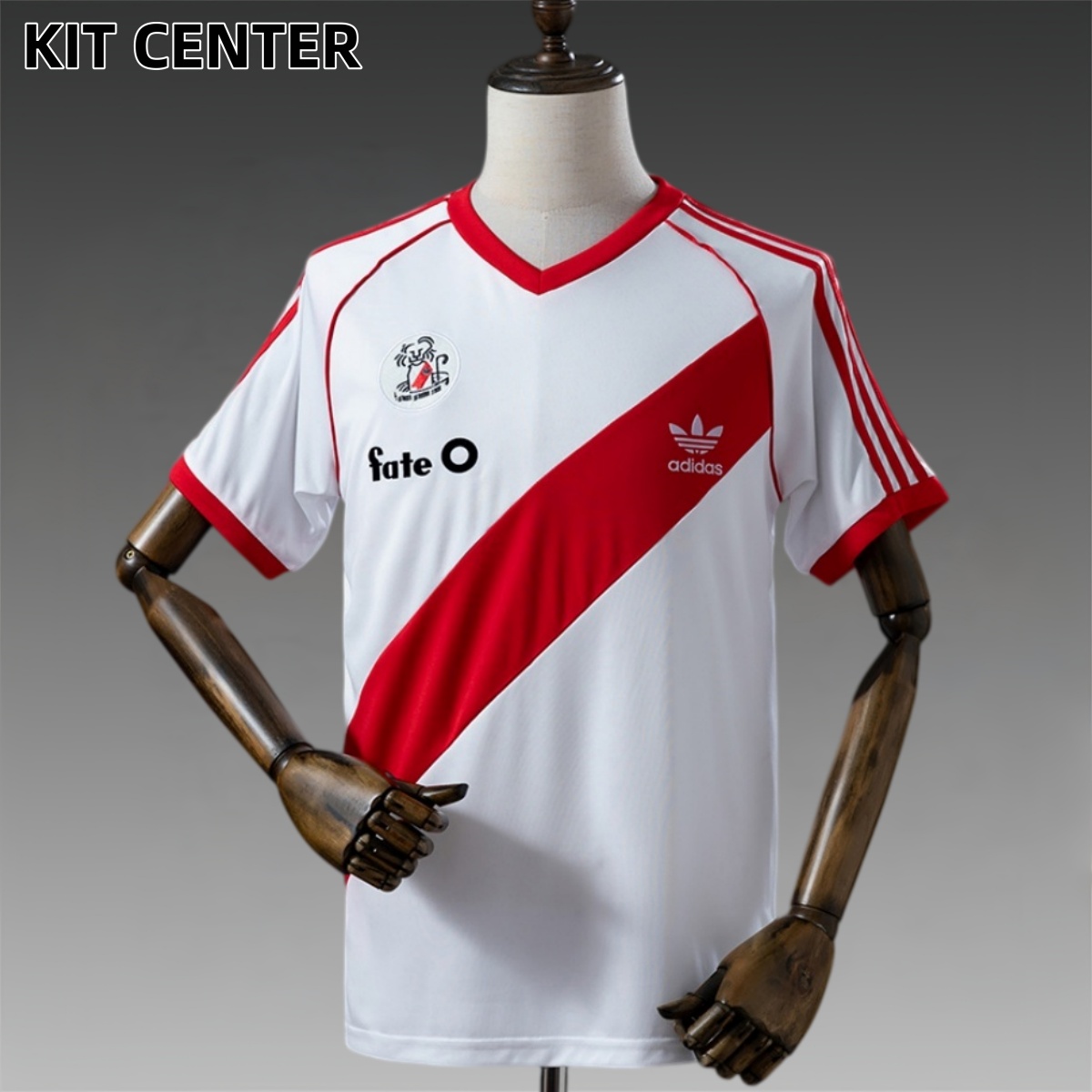 1986 River home Retro Football Shirt（Fans version）