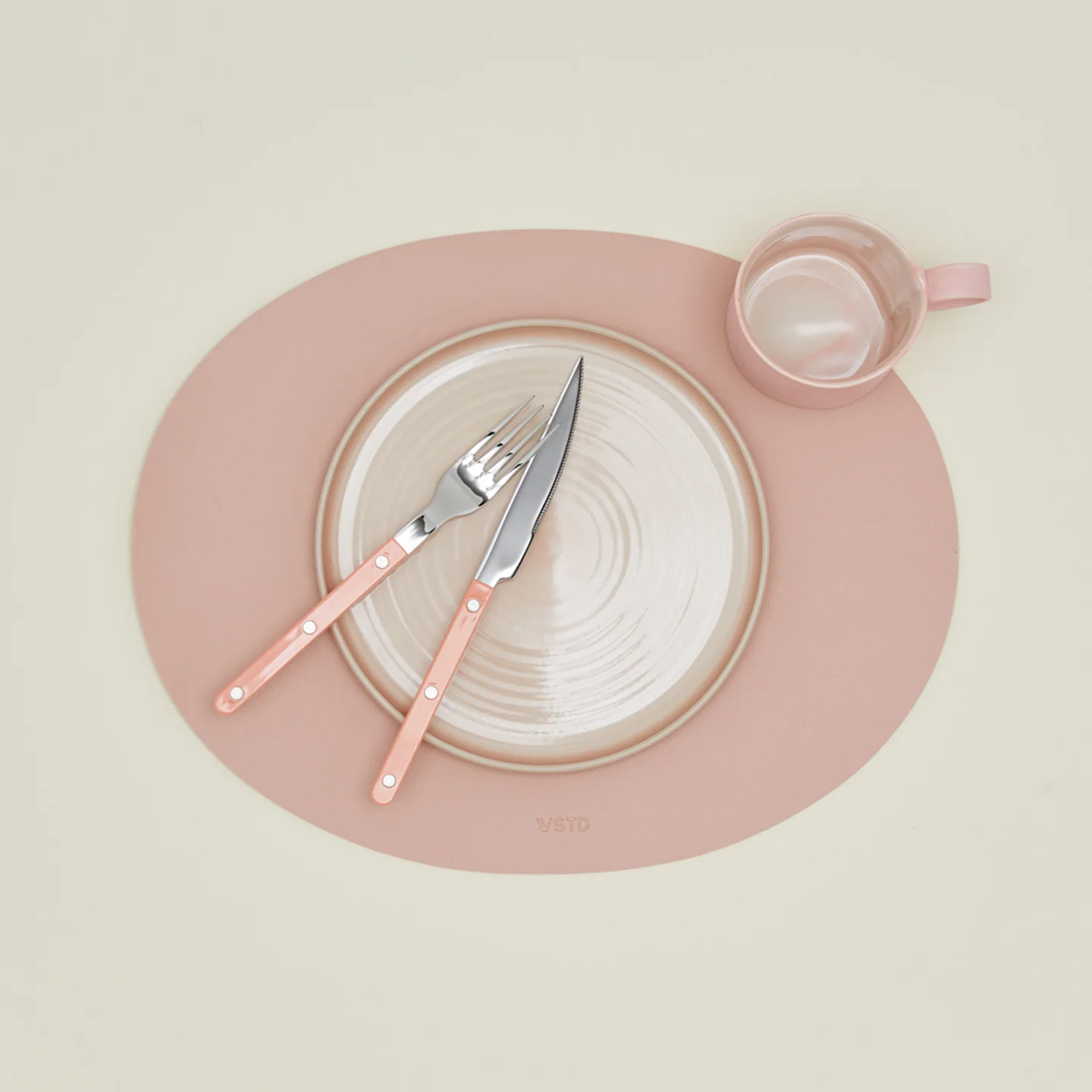 Oval Placemat - Blush