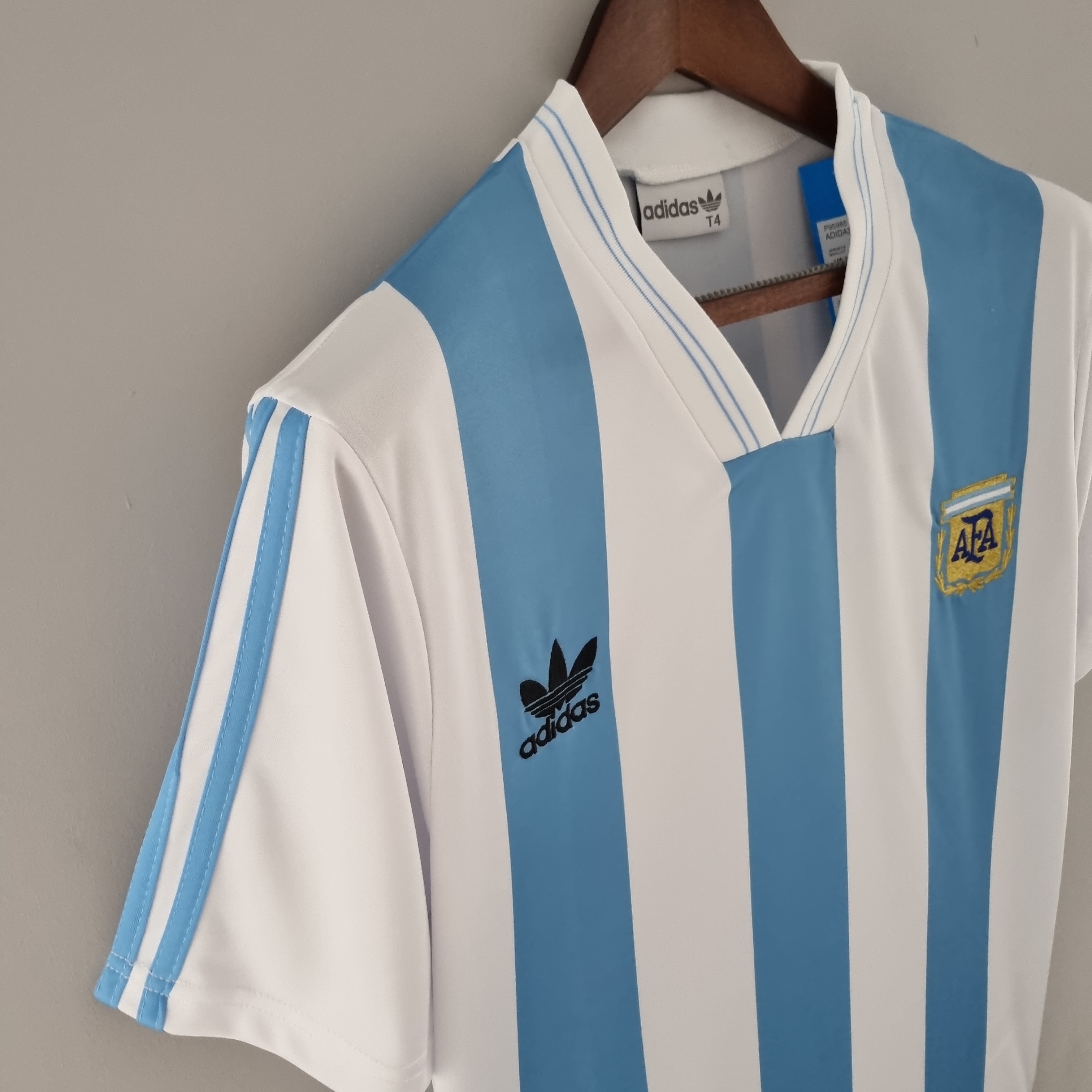 1993 Argentina Home Retro Football Shirt